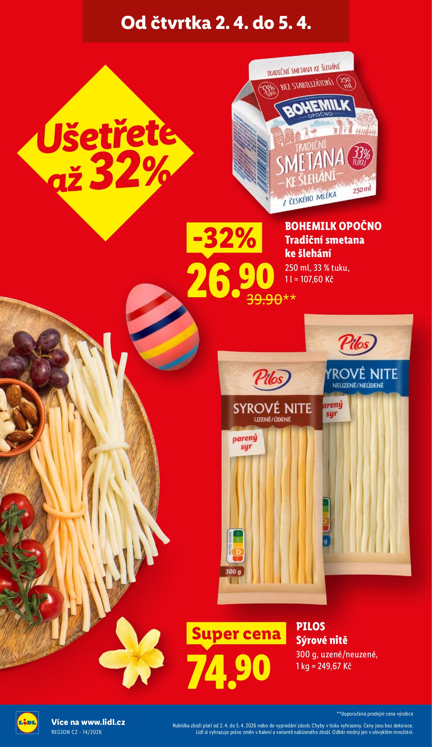 lidl - Lidl leták platný od čtvrtka 02.04.2026 do neděle 05.04.2026 - page: 4