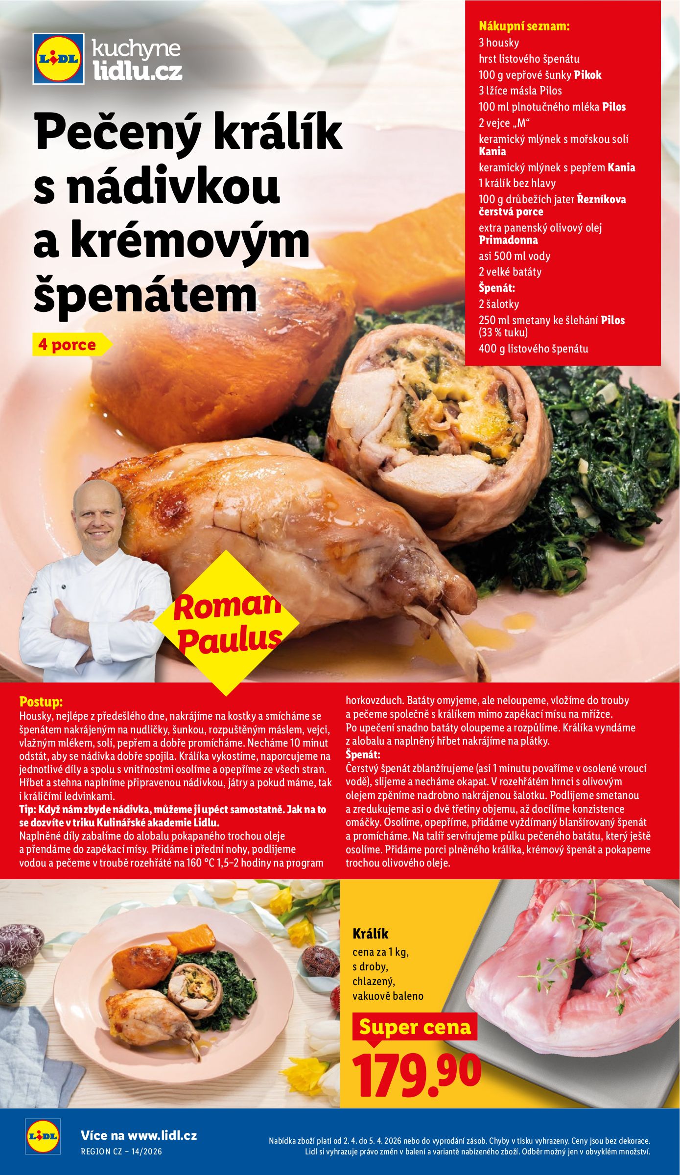 lidl - Lidl leták platný od čtvrtka 02.04.2026 do neděle 05.04.2026 - page: 42