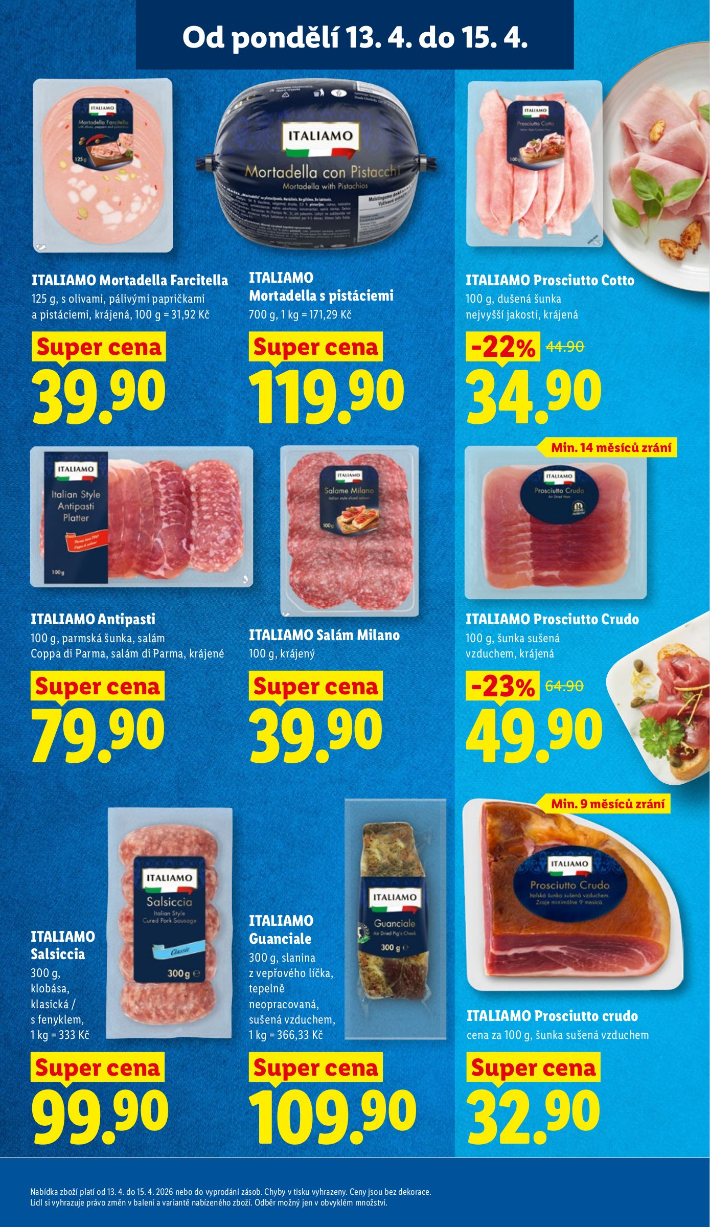 lidl - Lidl leták na příští týden od pondělí 13.04.2026 do středy 15.04.2026 - page: 13
