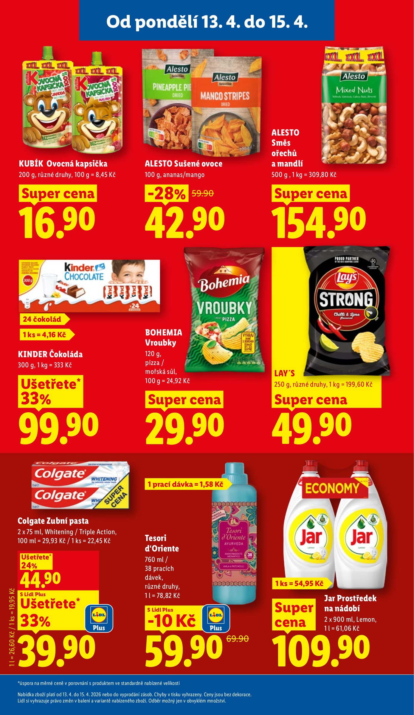 lidl - Lidl leták na příští týden od pondělí 13.04.2026 do středy 15.04.2026 - page: 29