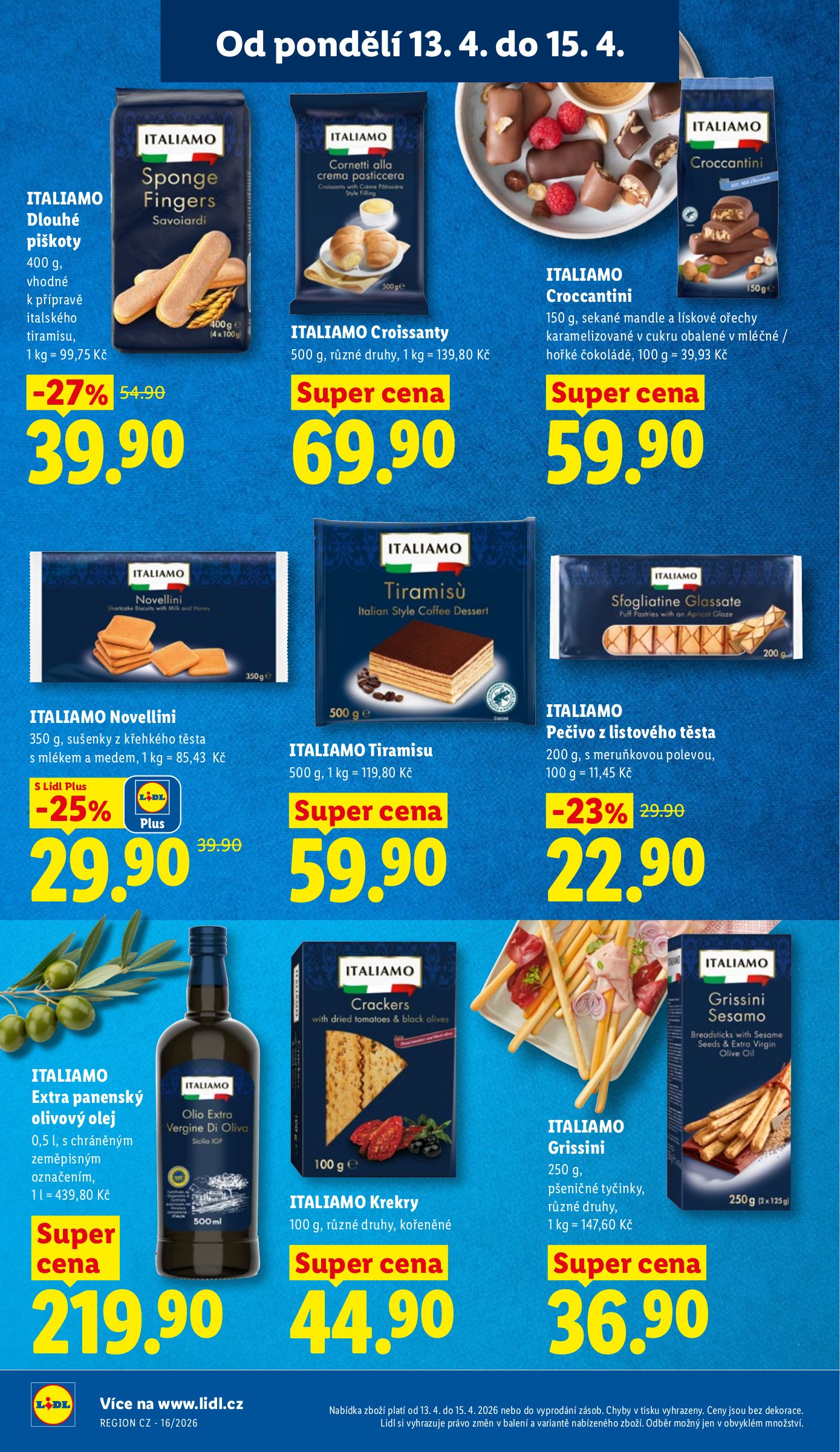 lidl - Lidl leták na příští týden od pondělí 13.04.2026 do středy 15.04.2026 - page: 16