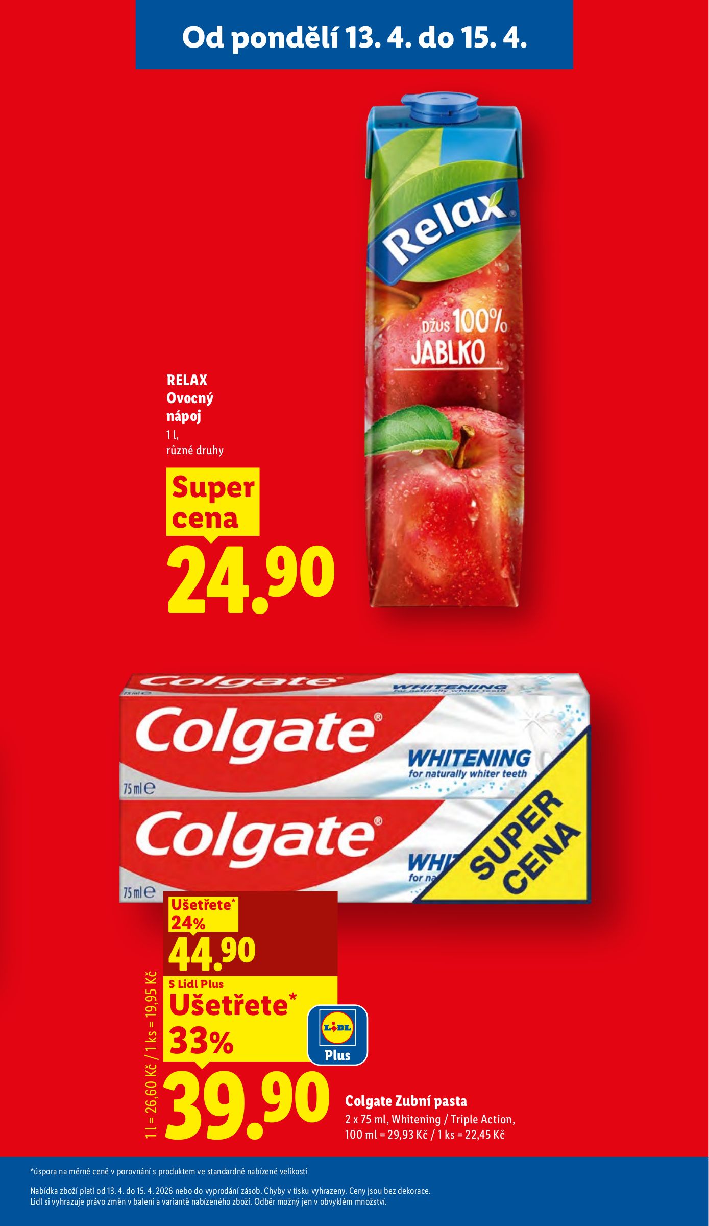 lidl - Lidl leták na příští týden od pondělí 13.04.2026 do středy 15.04.2026 - page: 5