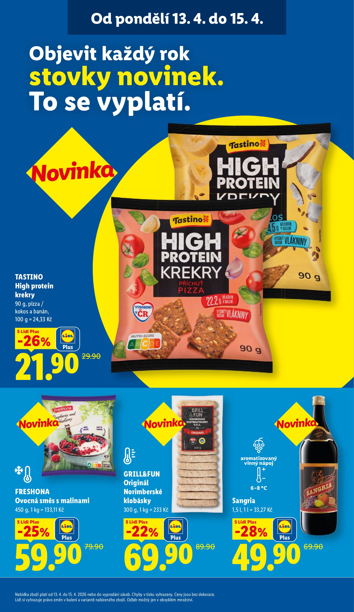 lidl - Lidl leták na příští týden od pondělí 13.04.2026 do středy 15.04.2026 - page: 31