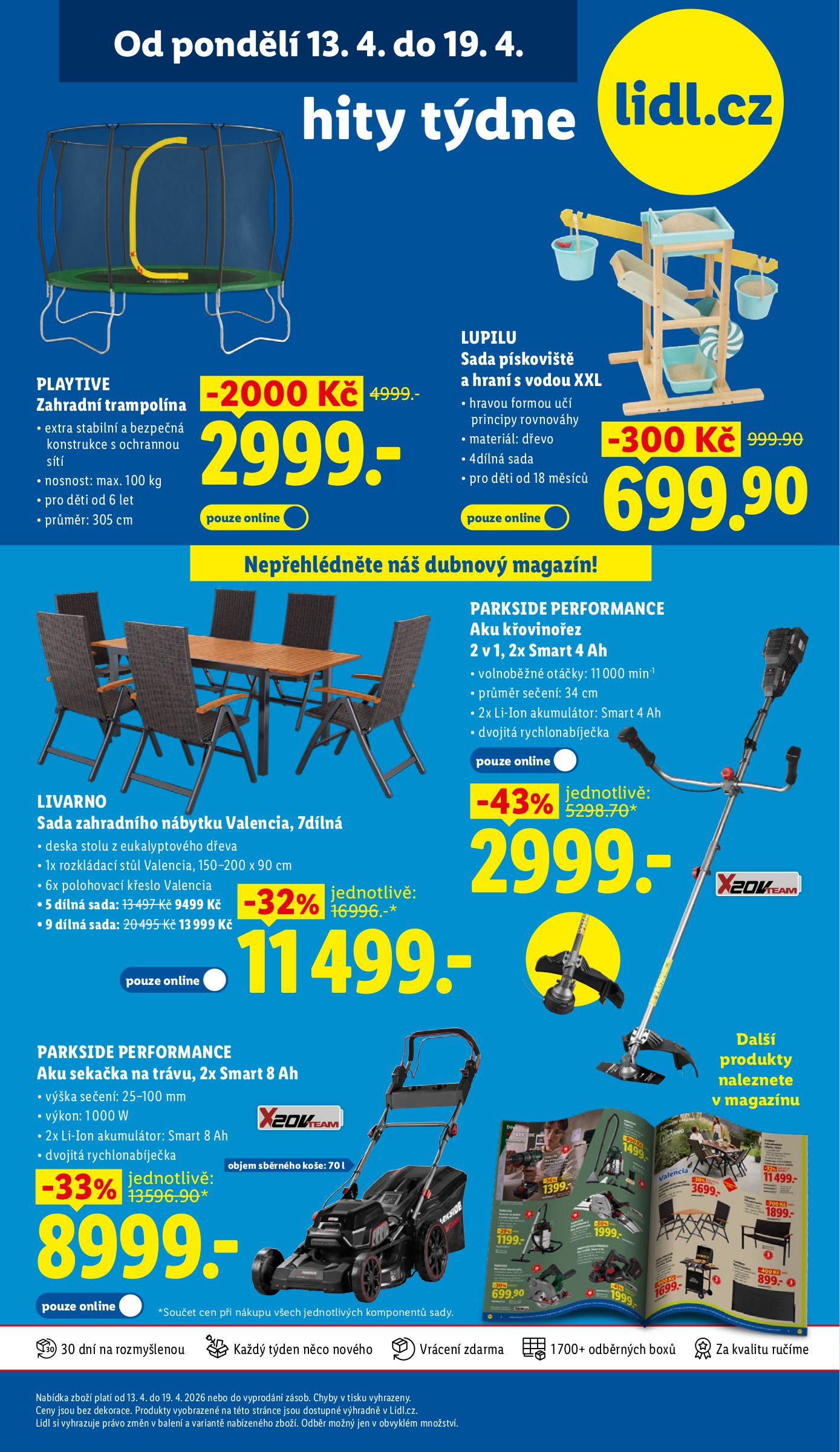 lidl - Lidl leták na příští týden od pondělí 13.04.2026 do středy 15.04.2026 - page: 43