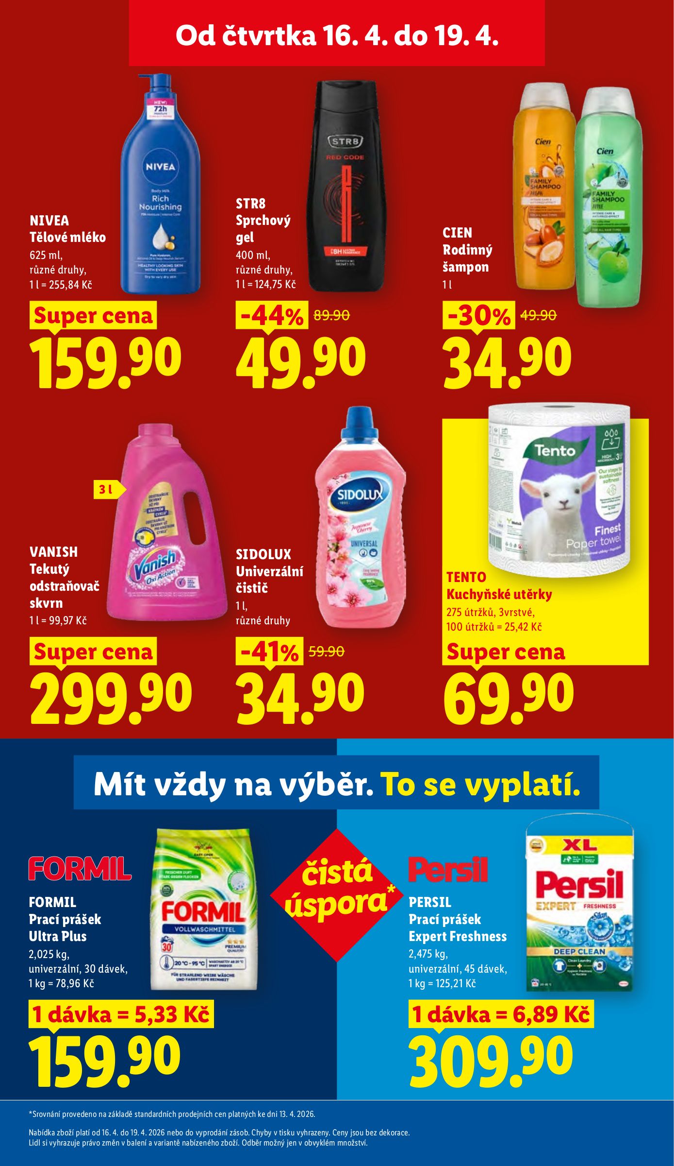 lidl - Lidl leták na příští týden od čtvrtka 16.04.2026 do neděle 19.04.2026 - page: 25