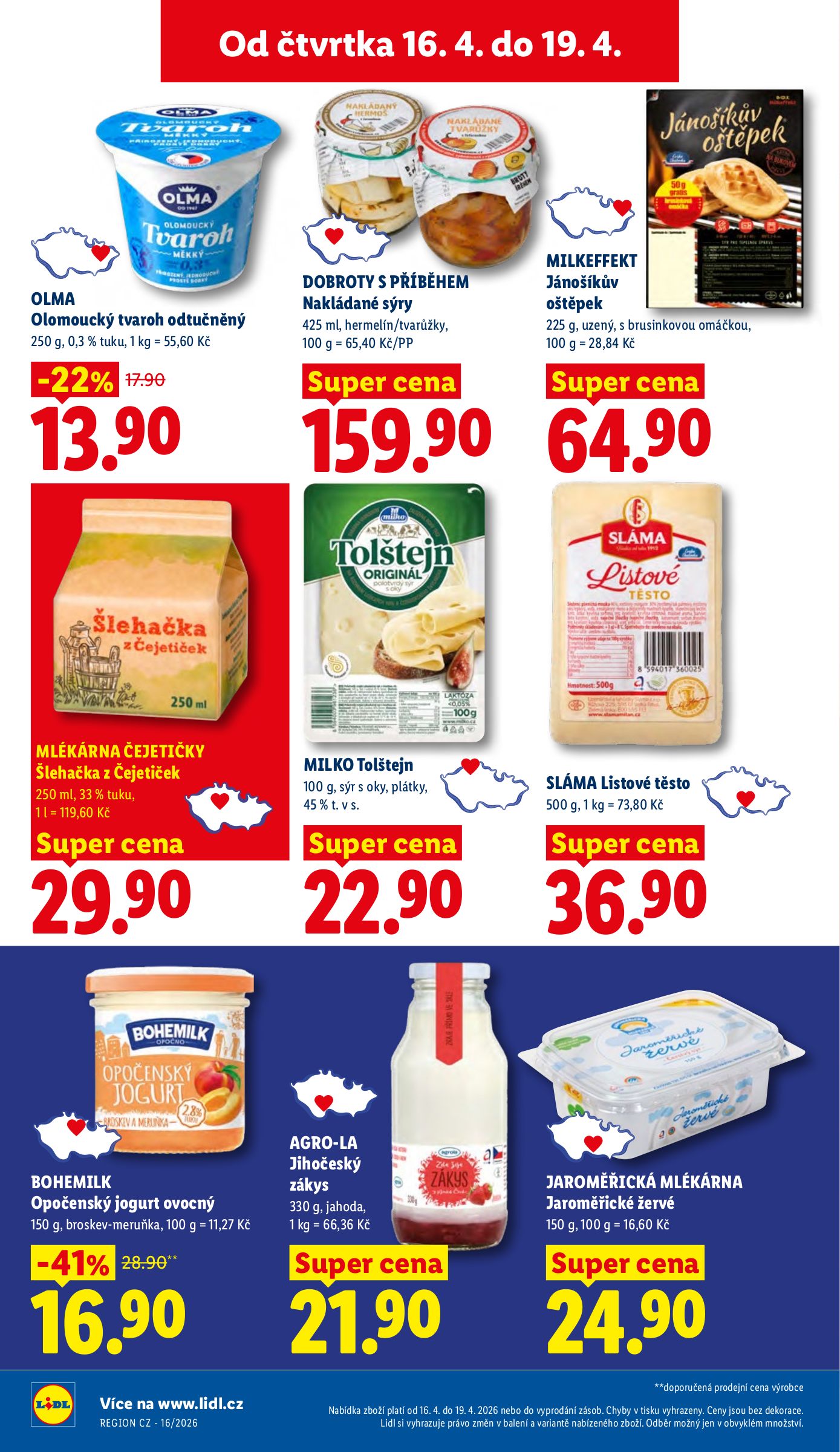 lidl - Lidl leták na příští týden od čtvrtka 16.04.2026 do neděle 19.04.2026 - page: 14