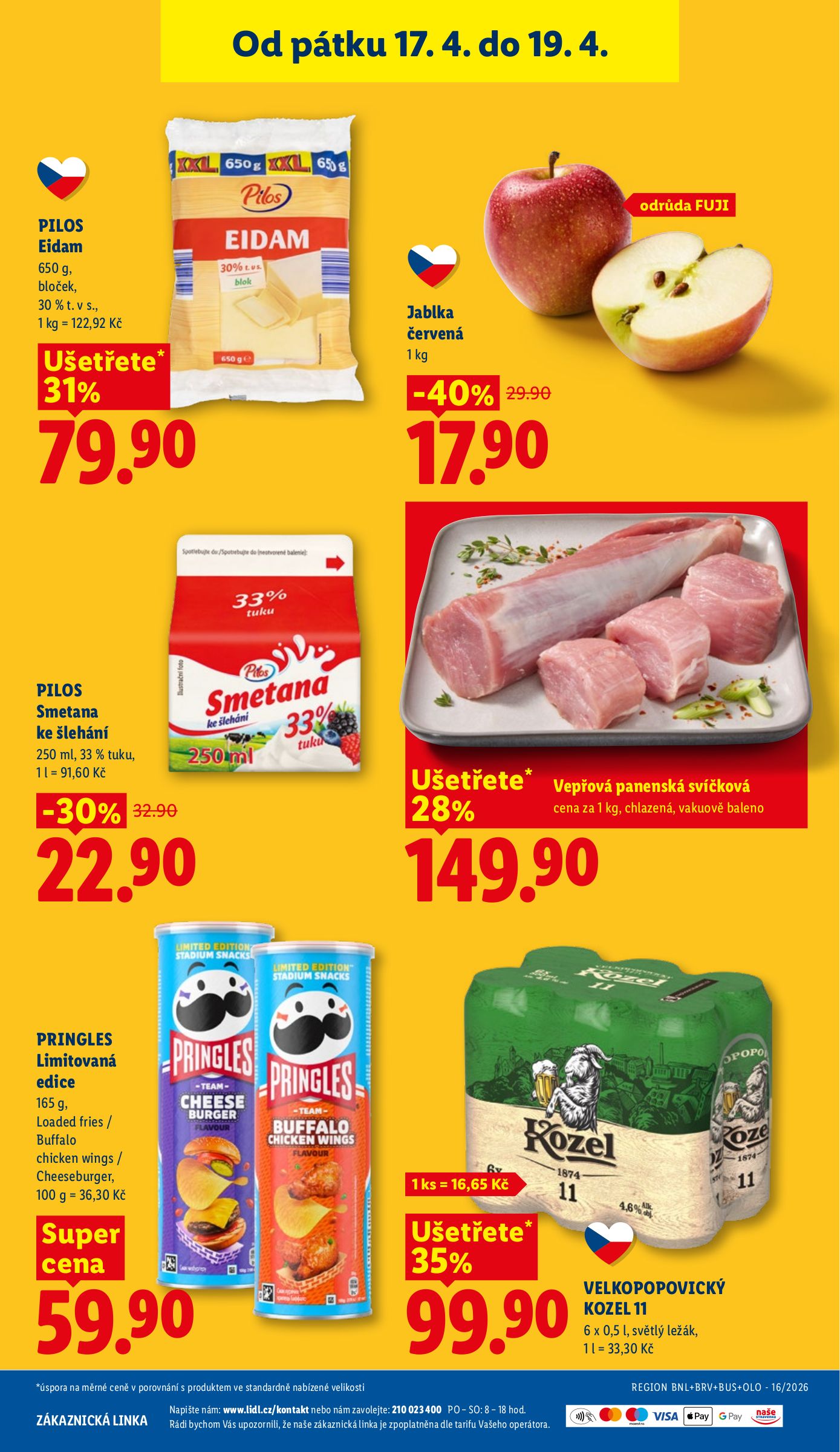 lidl - Lidl leták na příští týden od čtvrtka 16.04.2026 do neděle 19.04.2026 - page: 39