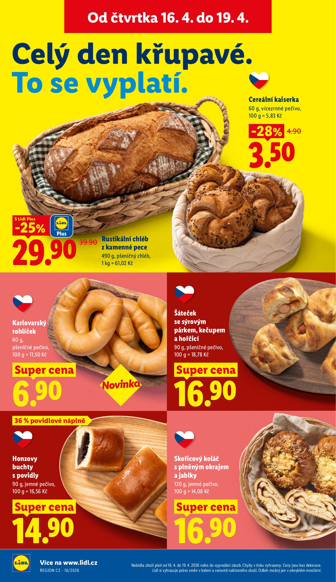 lidl - Lidl leták na příští týden od čtvrtka 16.04.2026 do neděle 19.04.2026 - page: 10