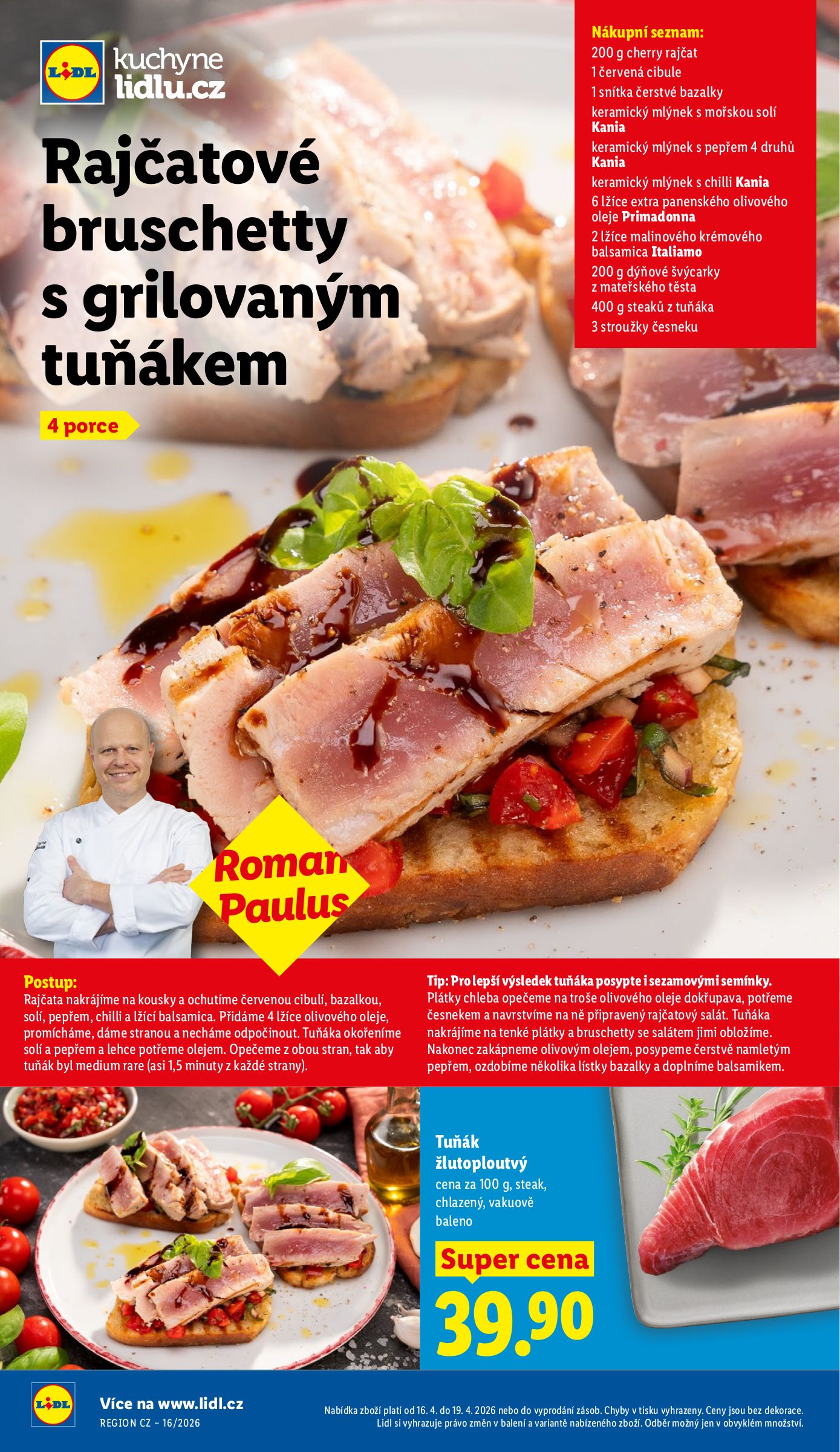 lidl - Lidl leták na příští týden od čtvrtka 16.04.2026 do neděle 19.04.2026 - page: 21