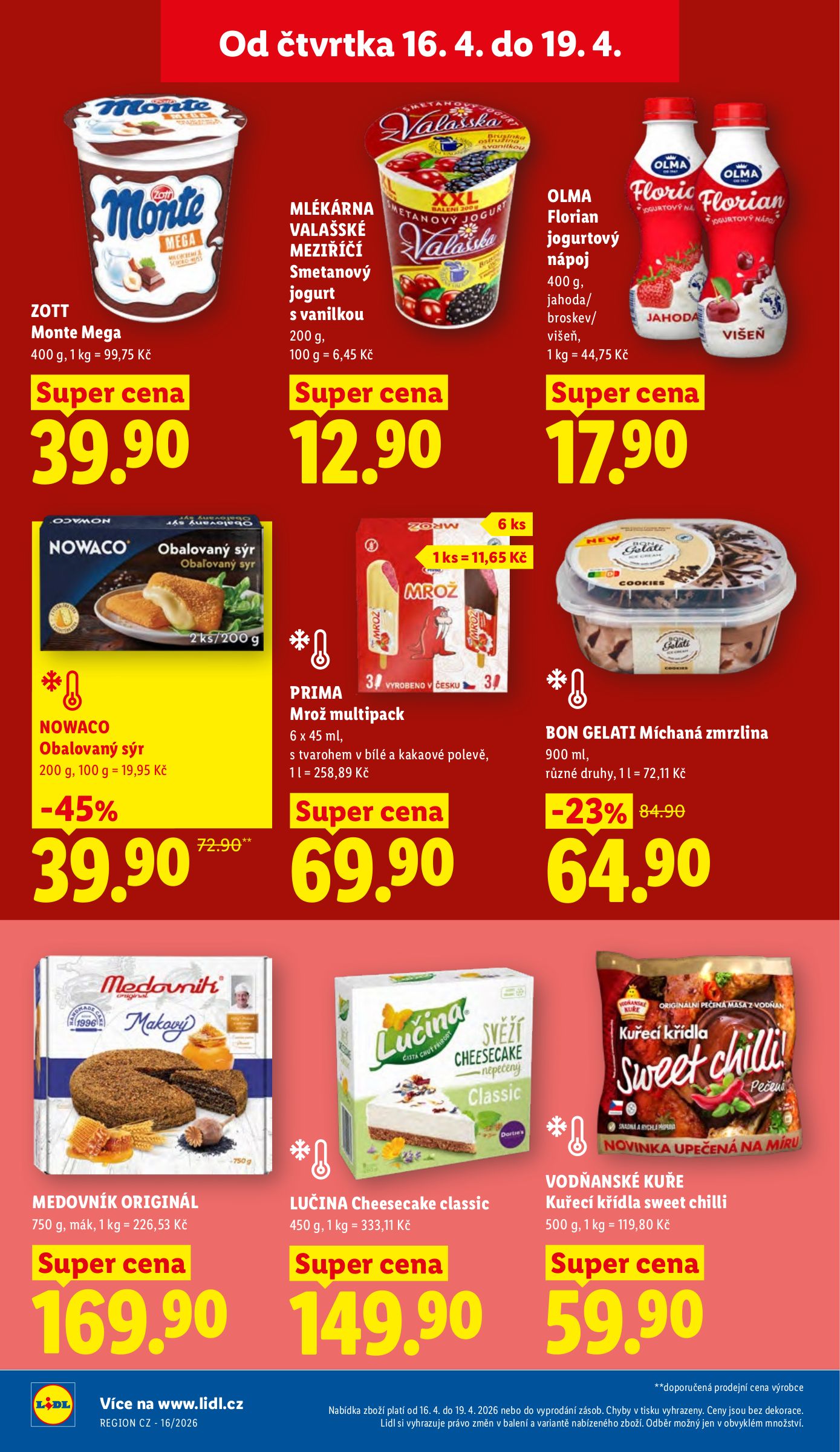 lidl - Lidl leták na příští týden od čtvrtka 16.04.2026 do neděle 19.04.2026 - page: 18