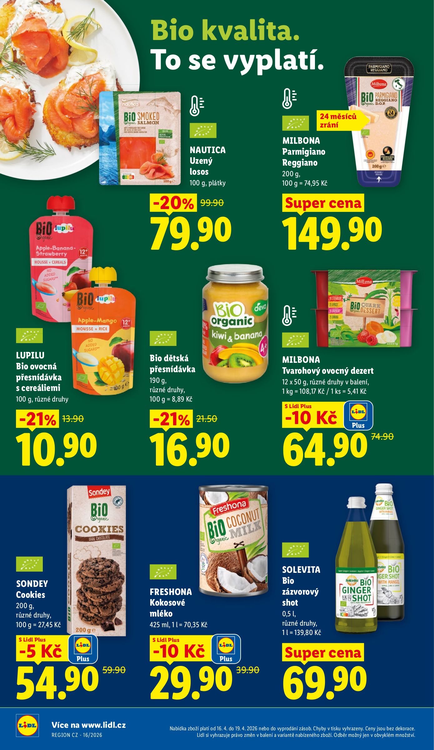 lidl - Lidl leták na příští týden od čtvrtka 16.04.2026 do neděle 19.04.2026 - page: 16
