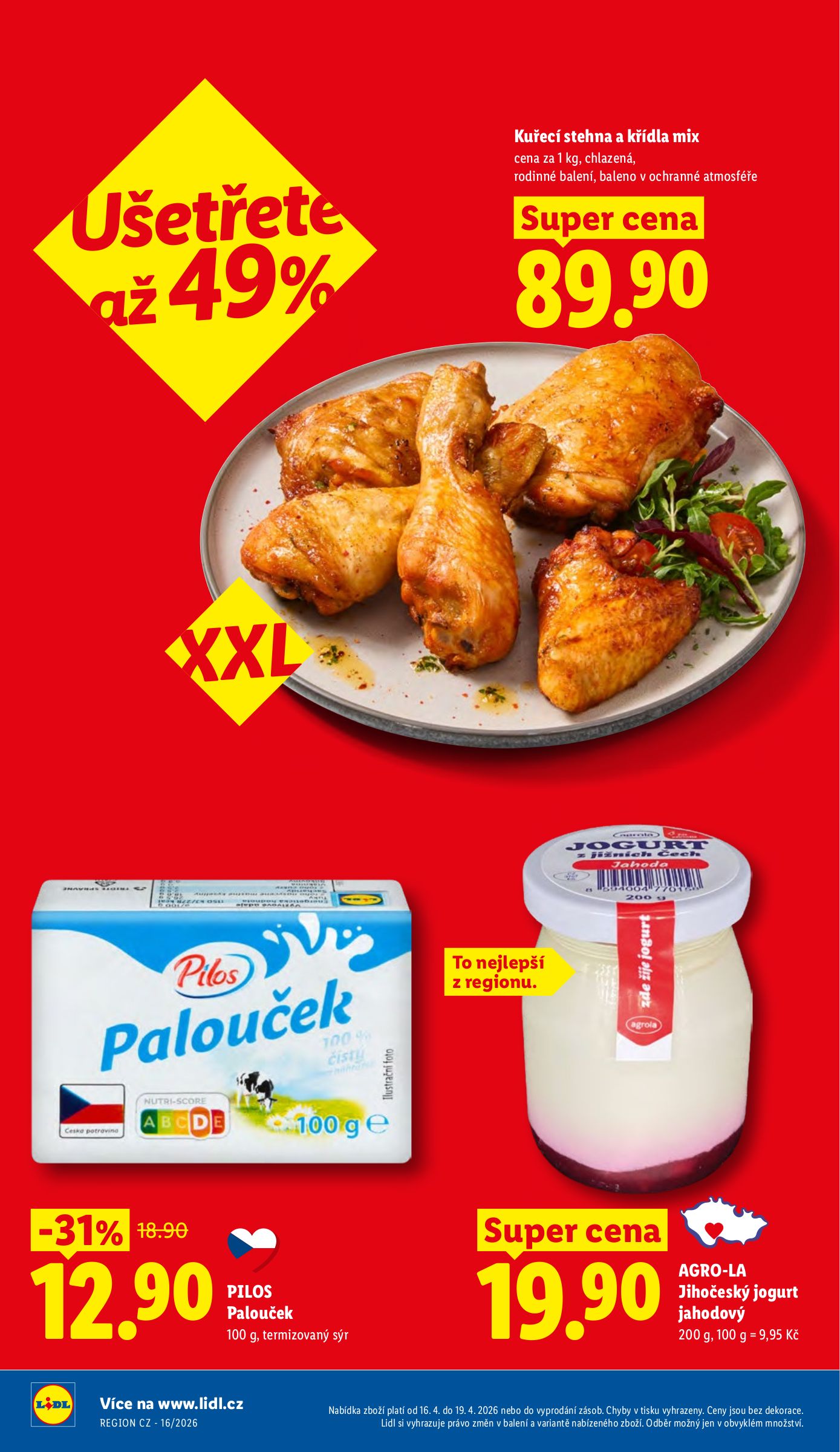lidl - Lidl leták na příští týden od čtvrtka 16.04.2026 do neděle 19.04.2026 - page: 2