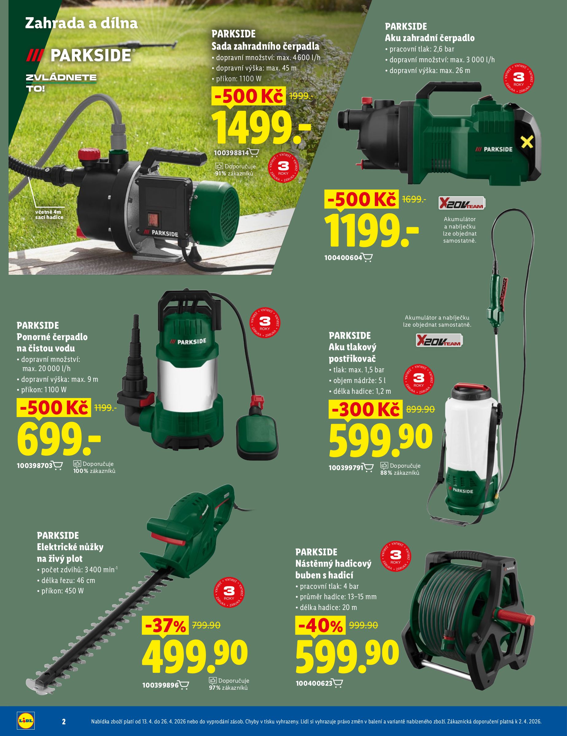 lidl - Lidl.cz leták na příští týden od pondělí 13.04.2026 do neděle 26.04.2026 - page: 2