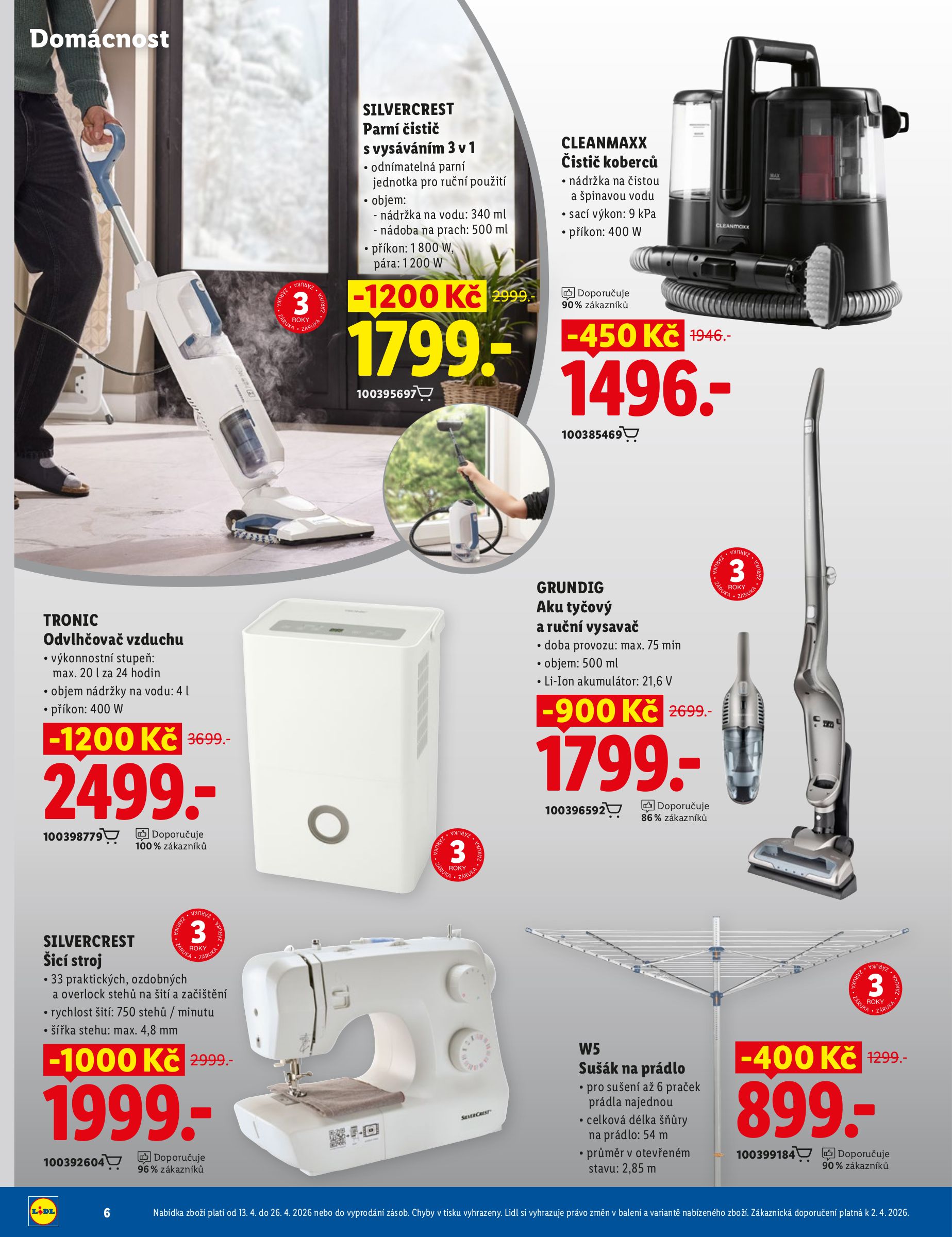 lidl - Lidl.cz leták na příští týden od pondělí 13.04.2026 do neděle 26.04.2026 - page: 6