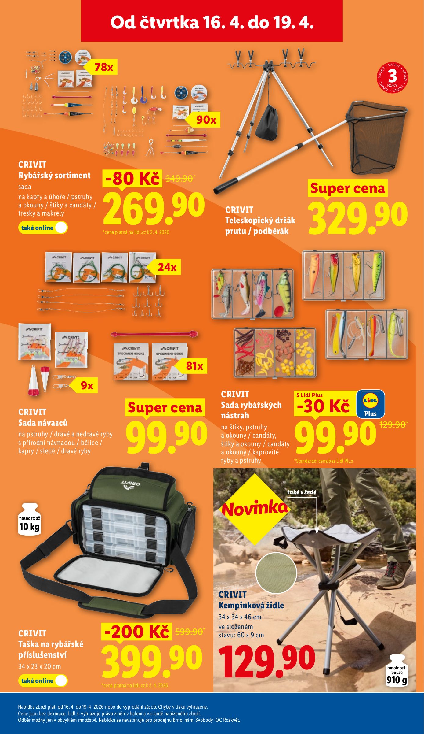 lidl - Lidl - Spotřební zboží leták na příští týden od pondělí 13.04.2026 do neděle 19.04.2026 - page: 23