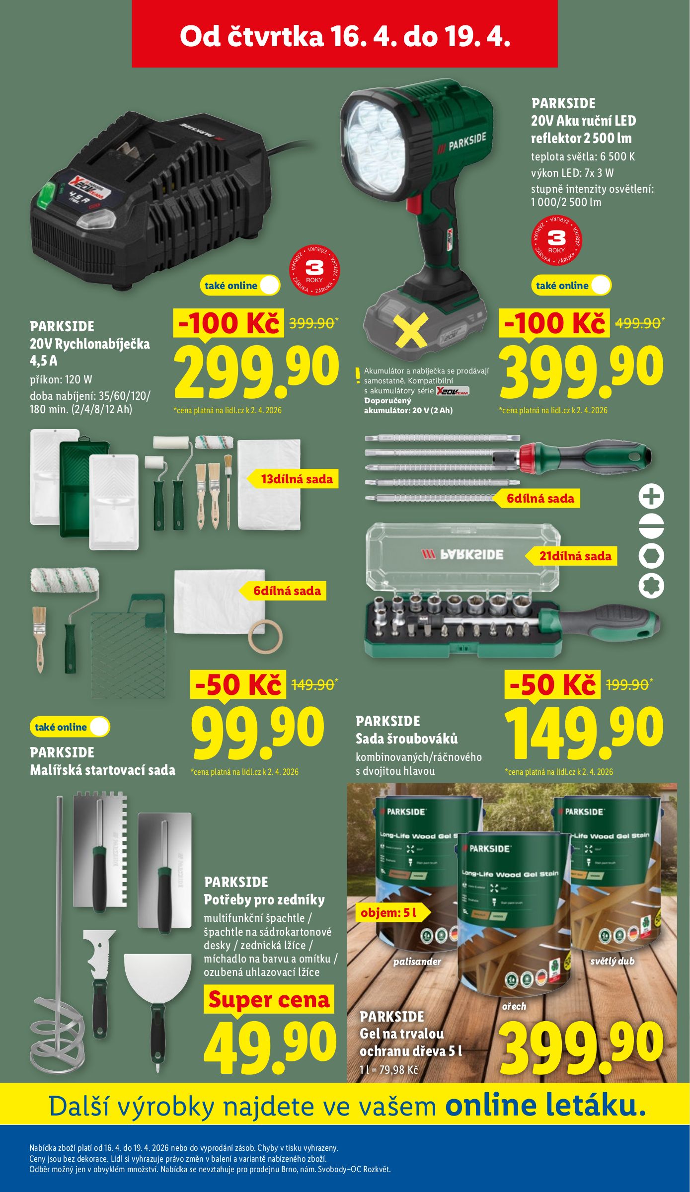 lidl - Lidl - Spotřební zboží leták na příští týden od pondělí 13.04.2026 do neděle 19.04.2026 - page: 17