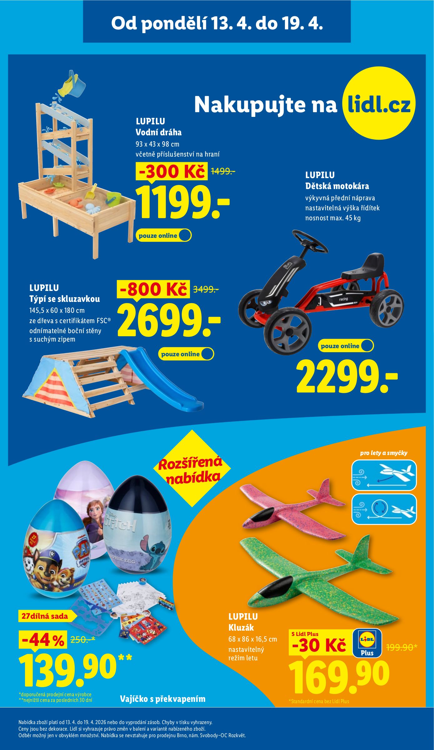 lidl - Lidl - Spotřební zboží leták na příští týden od pondělí 13.04.2026 do neděle 19.04.2026 - page: 13