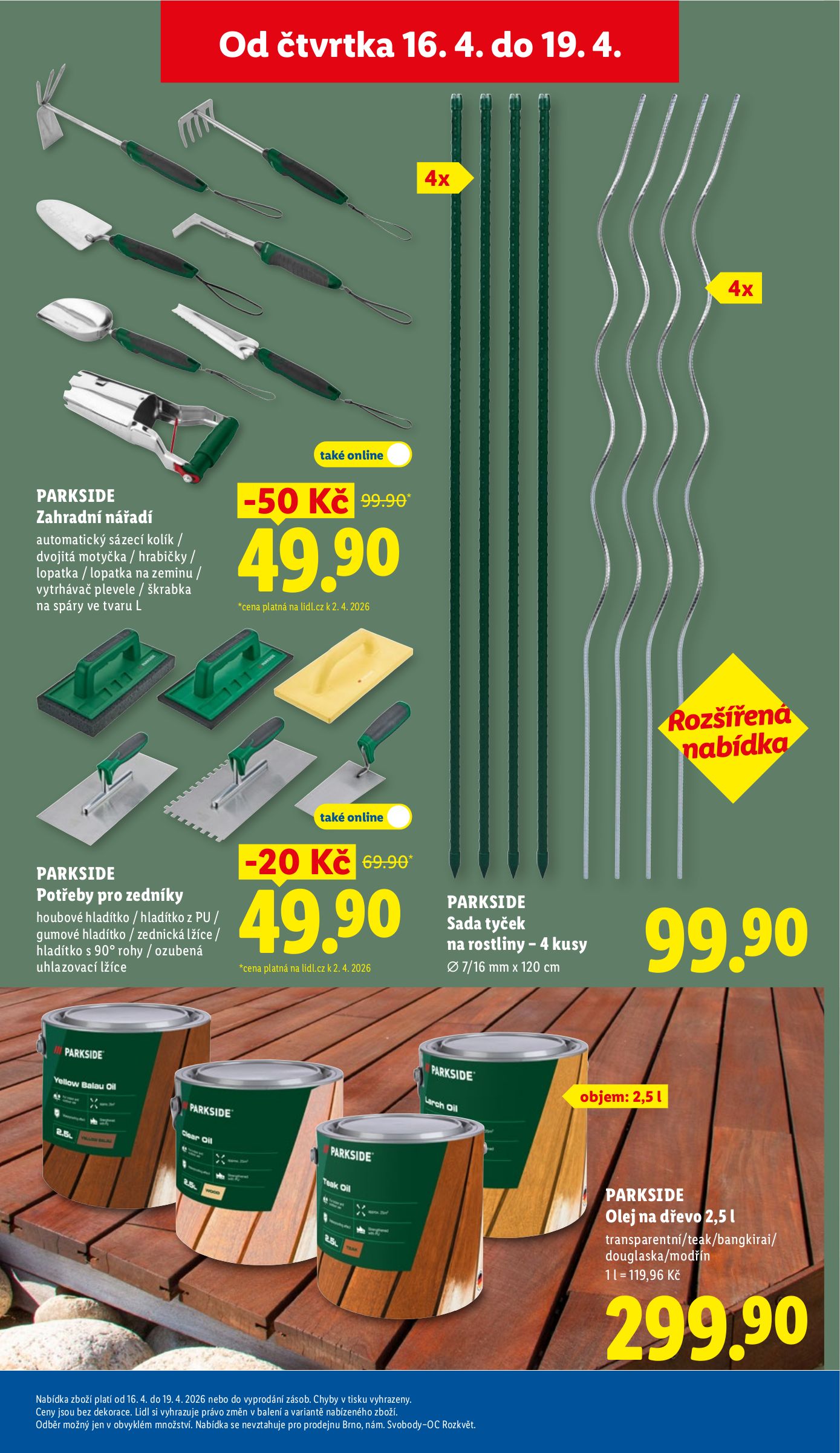 lidl - Lidl - Spotřební zboží leták na příští týden od pondělí 13.04.2026 do neděle 19.04.2026 - page: 19