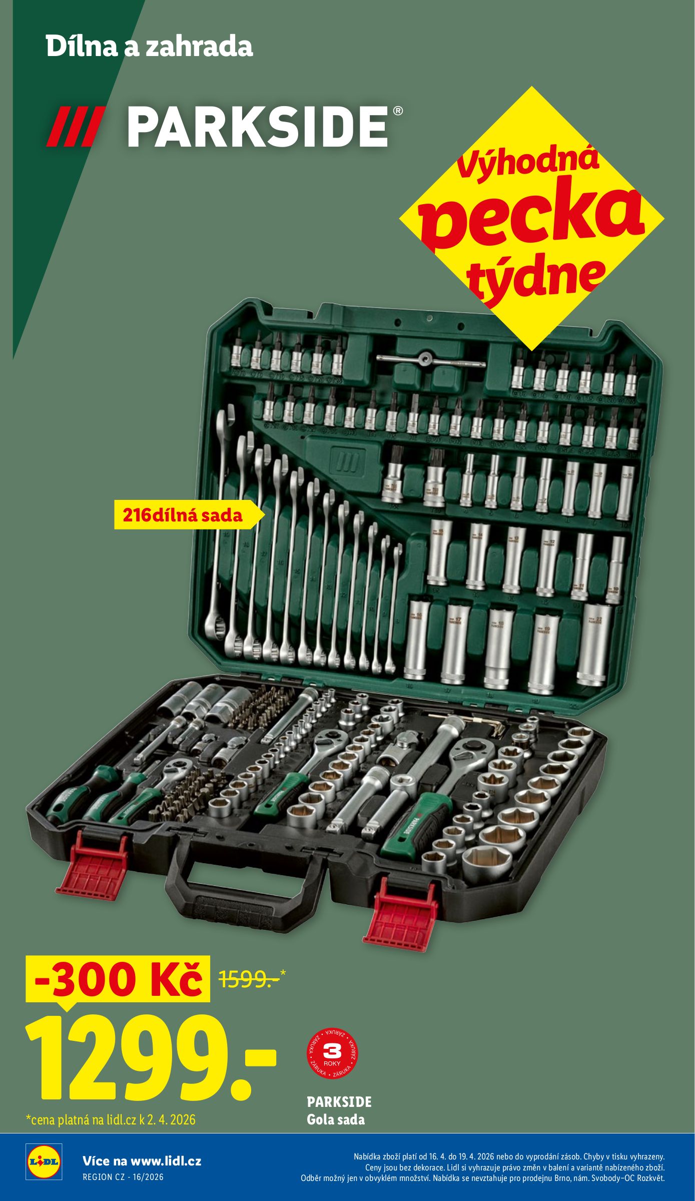 lidl - Lidl - Spotřební zboží leták na příští týden od pondělí 13.04.2026 do neděle 19.04.2026 - page: 20