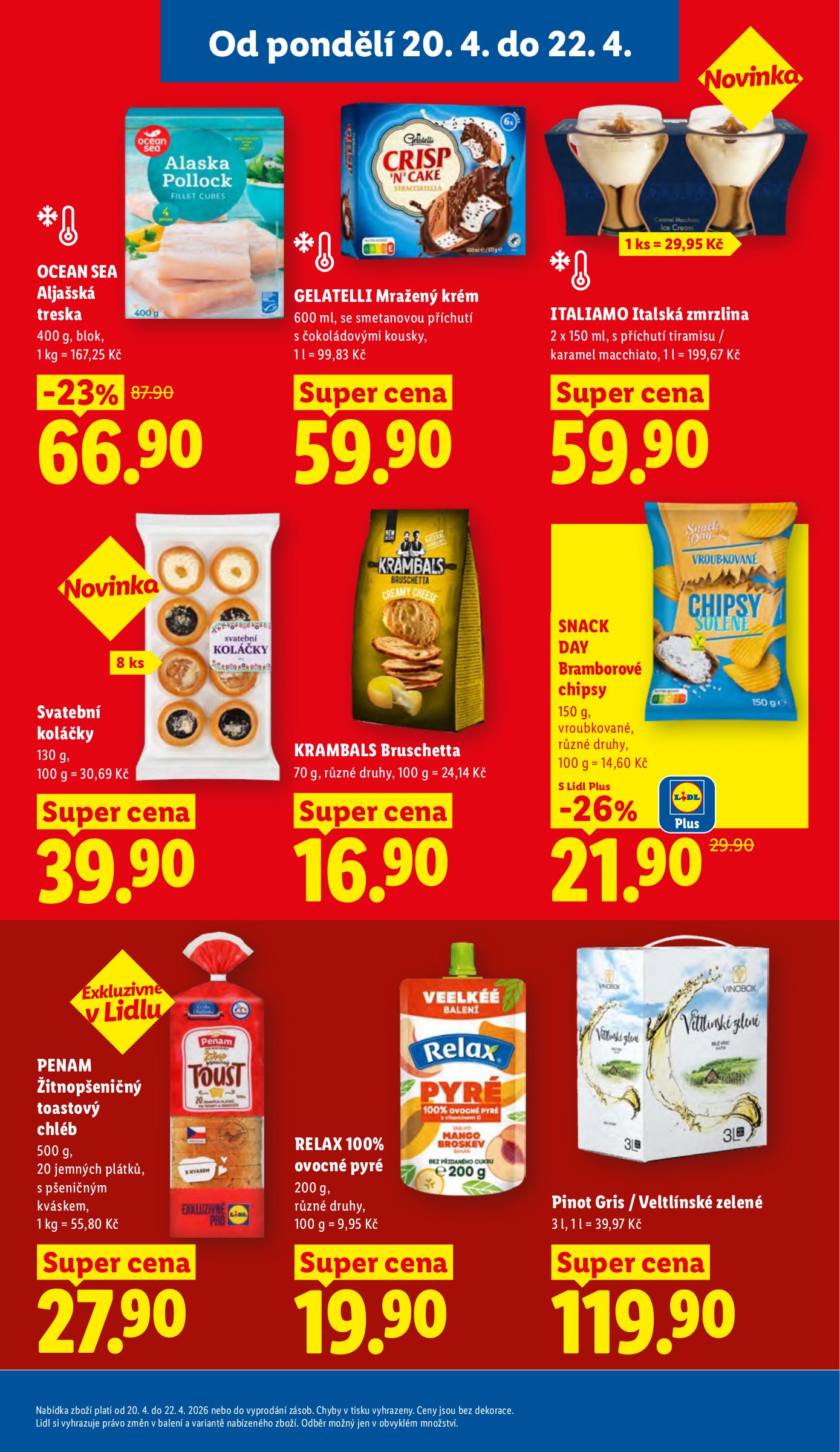 lidl - Lidl leták na příští týden od pondělí 20.04.2026 do středy 22.04.2026 - page: 21