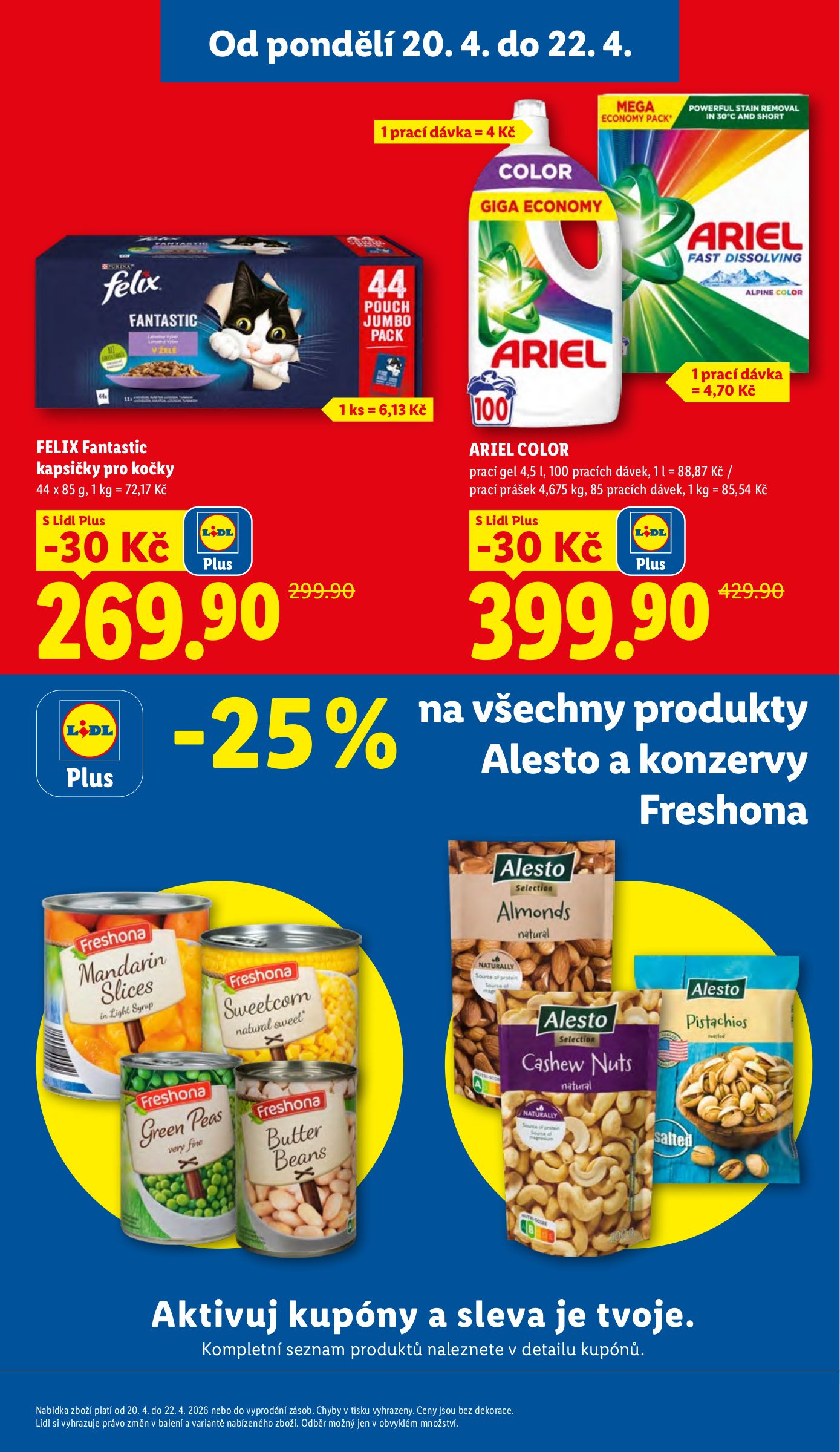 lidl - Lidl leták na příští týden od pondělí 20.04.2026 do středy 22.04.2026 - page: 3