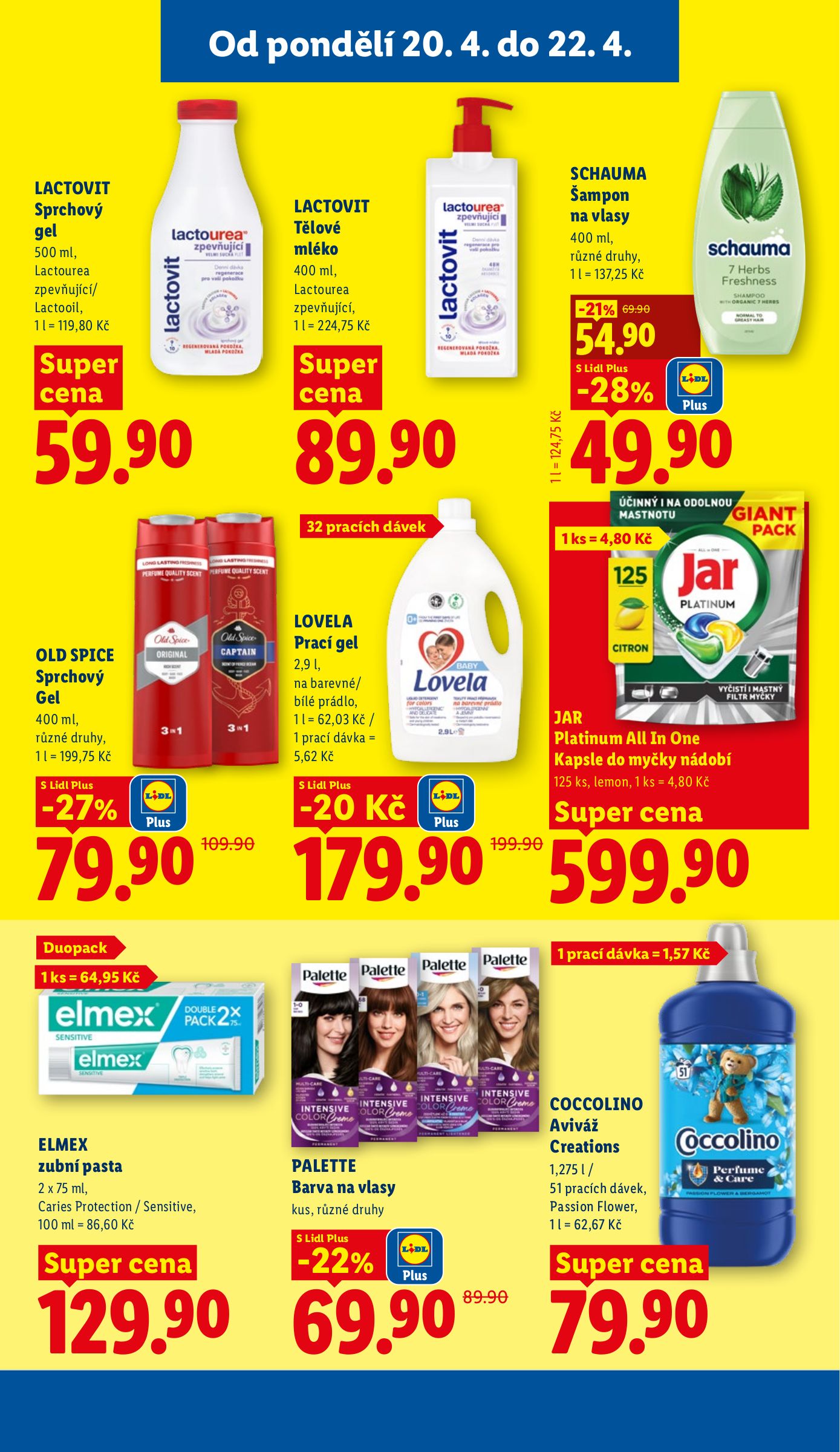 lidl - Lidl leták na příští týden od pondělí 20.04.2026 do středy 22.04.2026 - page: 19