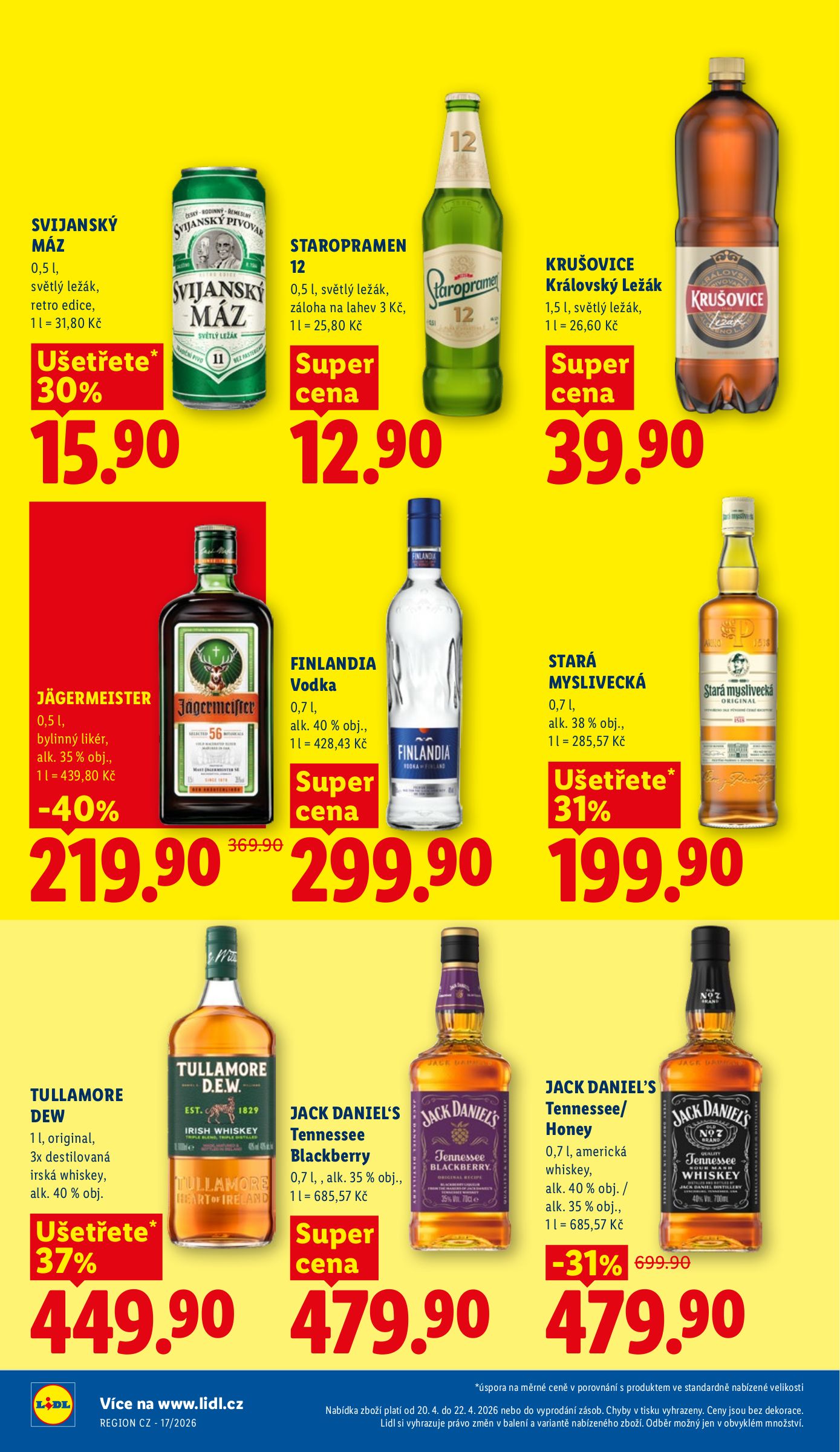 lidl - Lidl leták na příští týden od pondělí 20.04.2026 do středy 22.04.2026 - page: 18