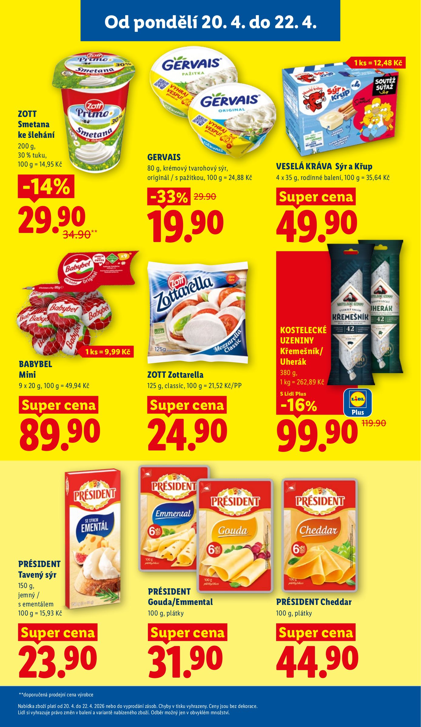 lidl - Lidl leták na příští týden od pondělí 20.04.2026 do středy 22.04.2026 - page: 13