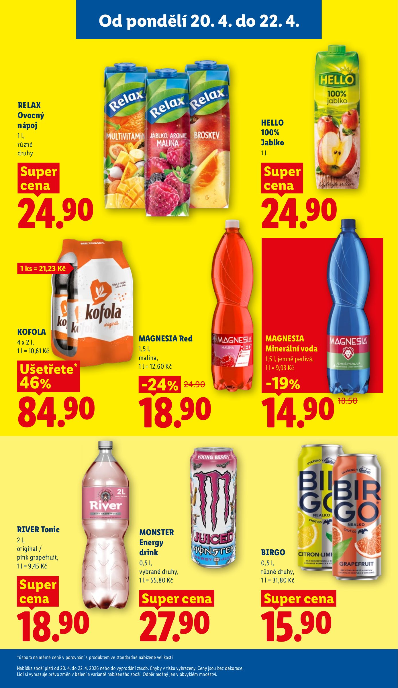 lidl - Lidl leták na příští týden od pondělí 20.04.2026 do středy 22.04.2026 - page: 17