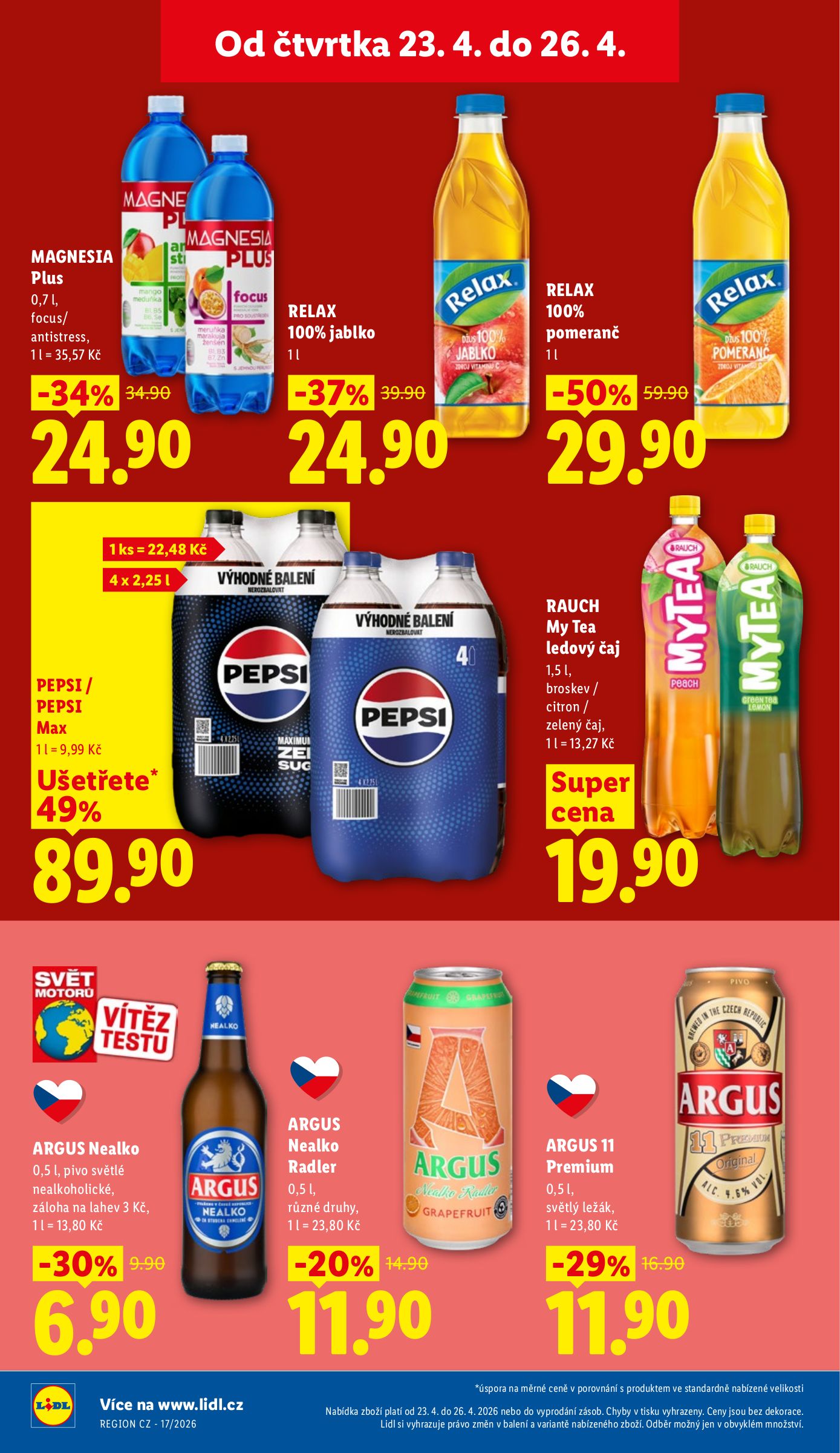 lidl - Lidl leták na příští týden od čtvrtka 23.04.2026 do neděle 26.04.2026 - page: 26