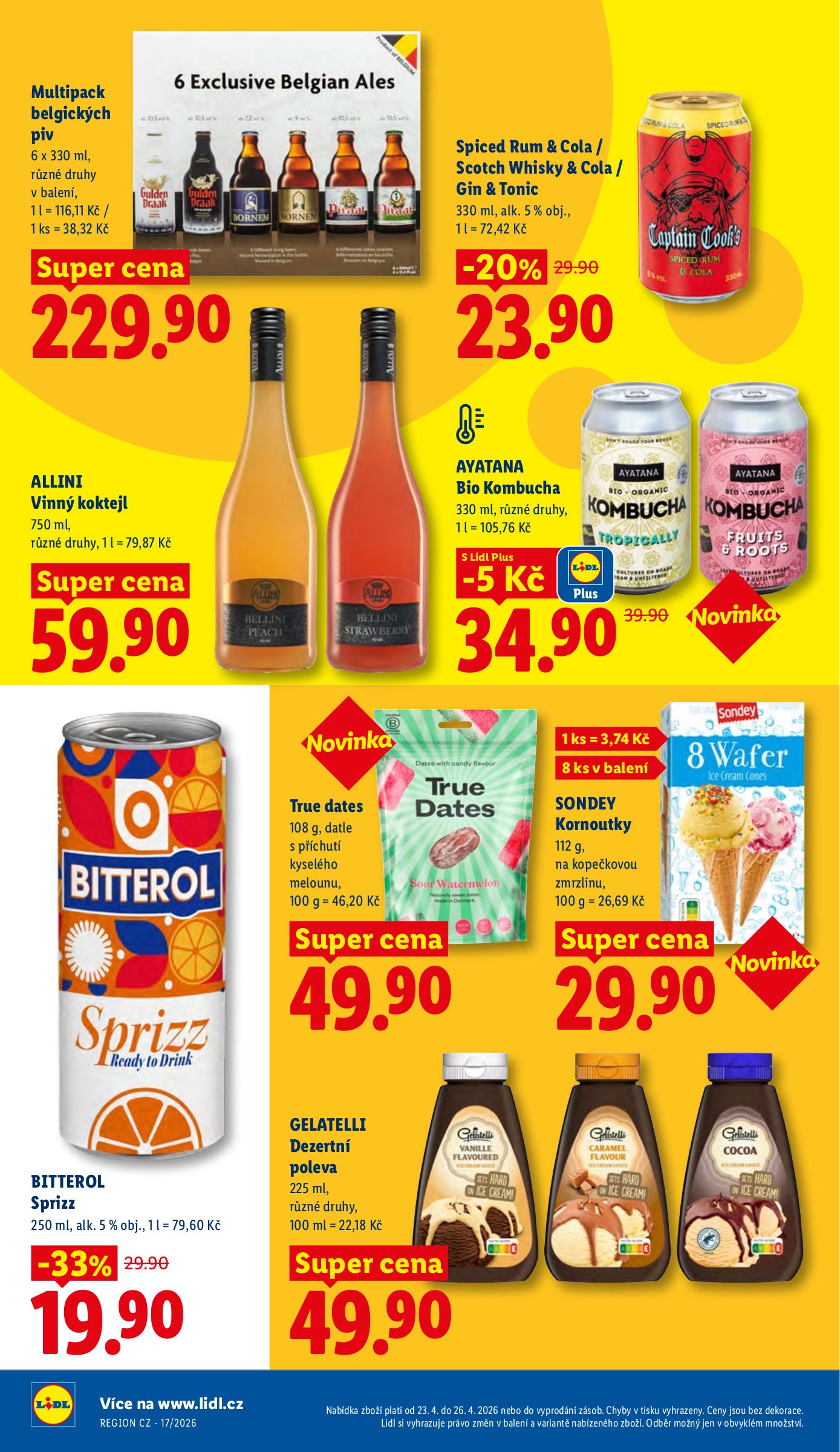 lidl - Lidl leták na příští týden od čtvrtka 23.04.2026 do neděle 26.04.2026 - page: 16