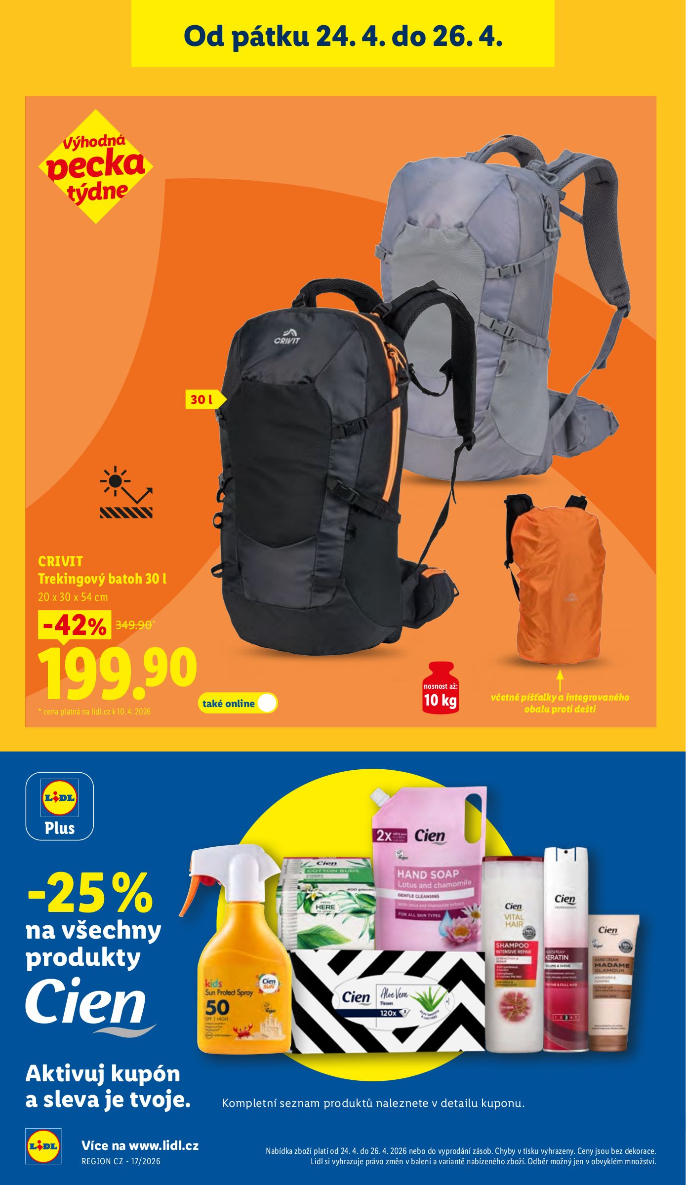 lidl - Lidl leták na příští týden od čtvrtka 23.04.2026 do neděle 26.04.2026 - page: 40