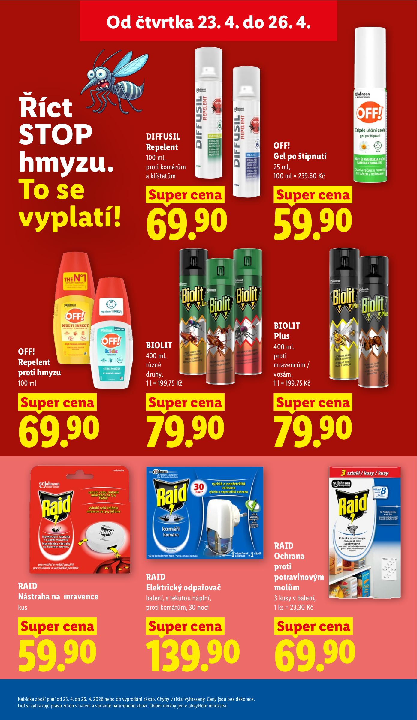 lidl - Lidl leták na příští týden od čtvrtka 23.04.2026 do neděle 26.04.2026 - page: 31