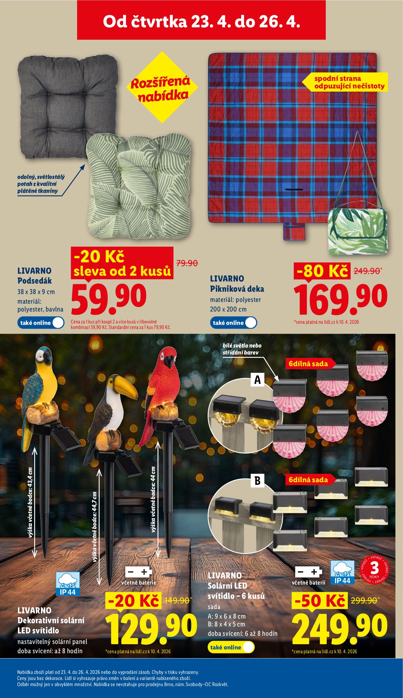 lidl - Lidl - Spotřební zboží leták na příští týden od pondělí 20.04.2026 do neděle 26.04.2026 - page: 17