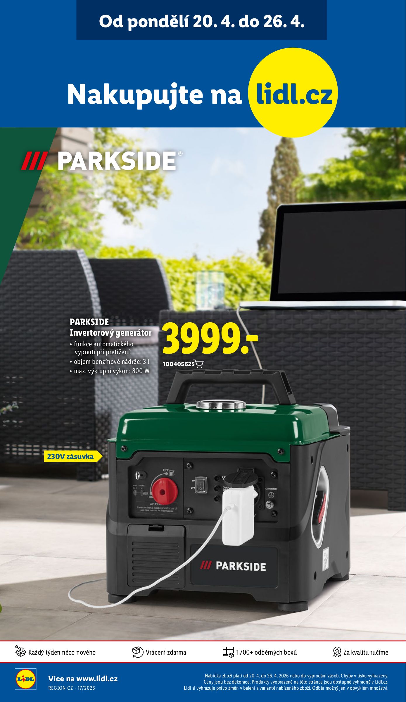 lidl - Lidl - Spotřební zboží leták na příští týden od pondělí 20.04.2026 do neděle 26.04.2026 - page: 22