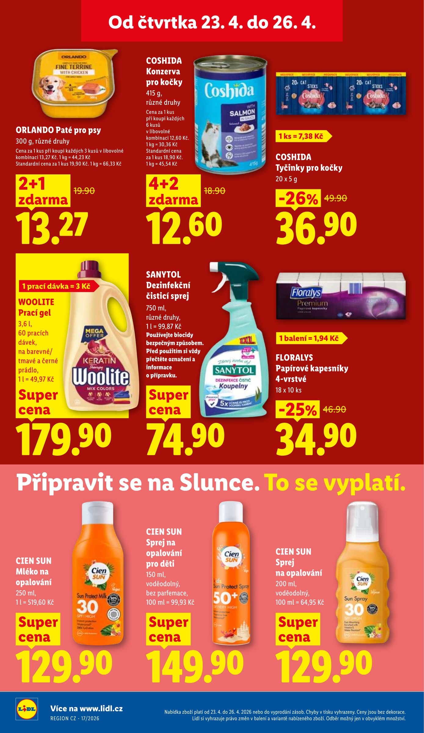lidl - Aktuální Lidl leták platný od čtvrtka 23.04.2026 do neděle 26.04.2026 - page: 32
