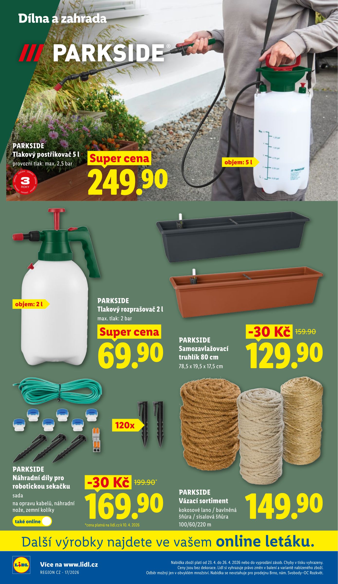 lidl - Aktuální Lidl leták platný od čtvrtka 23.04.2026 do neděle 26.04.2026 - page: 38