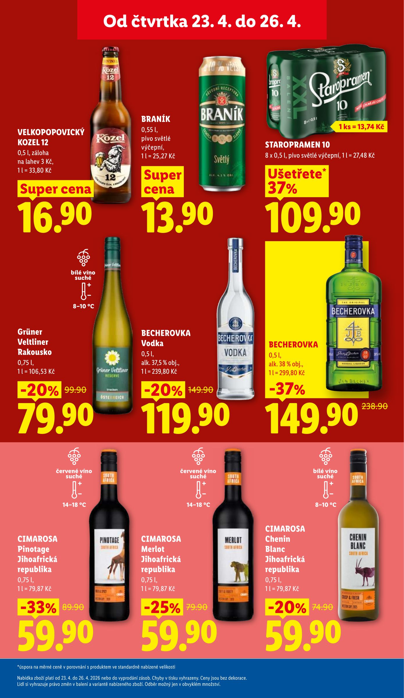 lidl - Aktuální Lidl leták platný od čtvrtka 23.04.2026 do neděle 26.04.2026 - page: 31