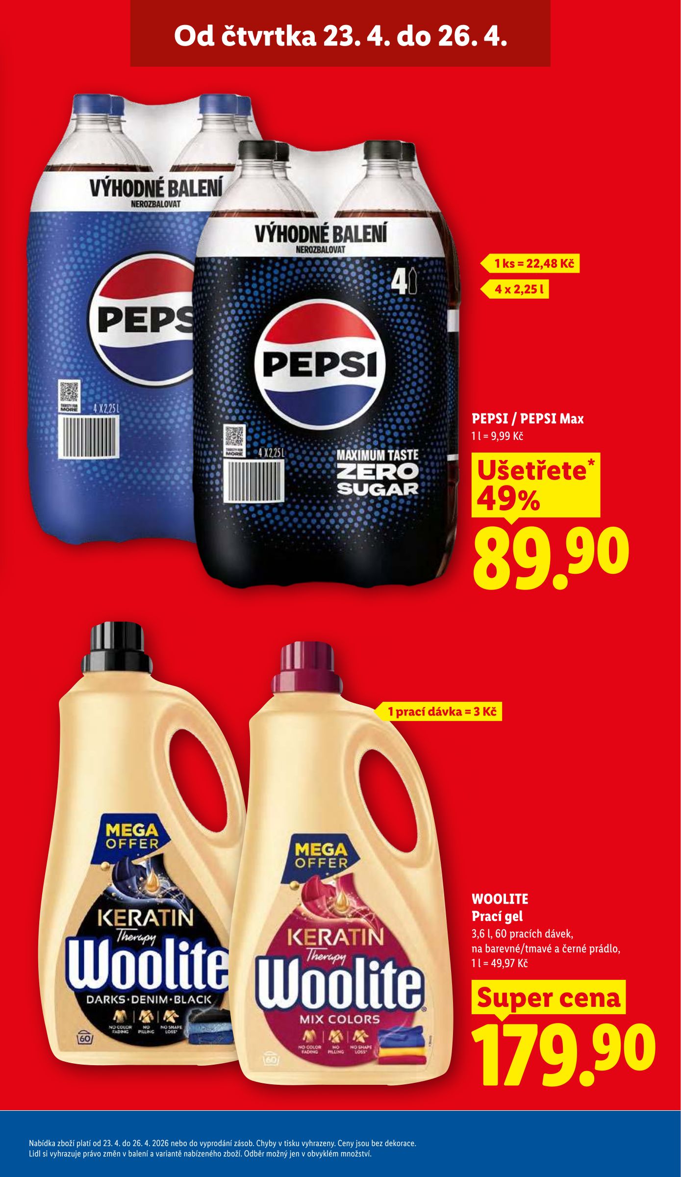 lidl - Aktuální Lidl leták platný od čtvrtka 23.04.2026 do neděle 26.04.2026 - page: 7