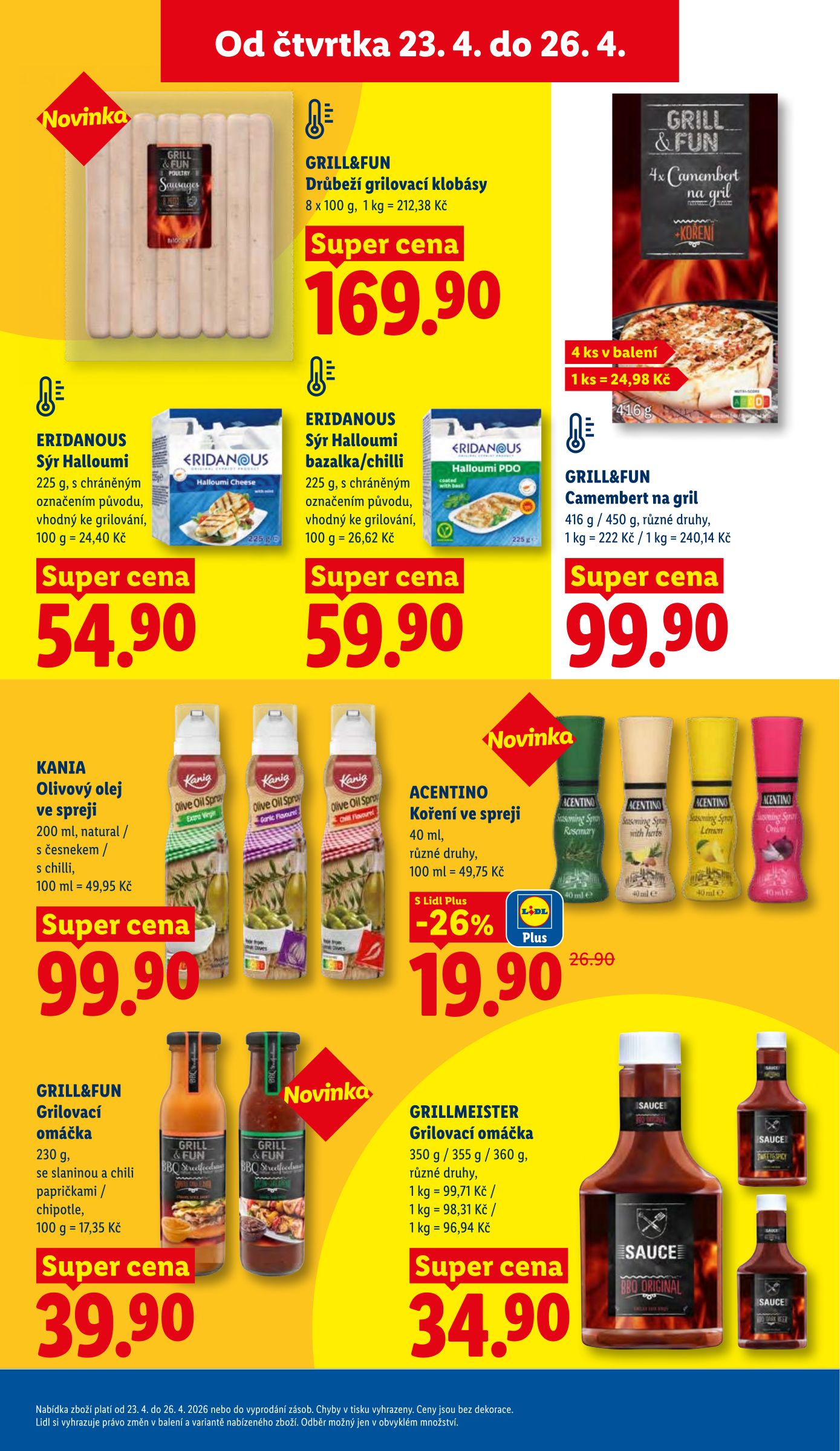 lidl - Aktuální Lidl leták platný od čtvrtka 23.04.2026 do neděle 26.04.2026 - page: 17