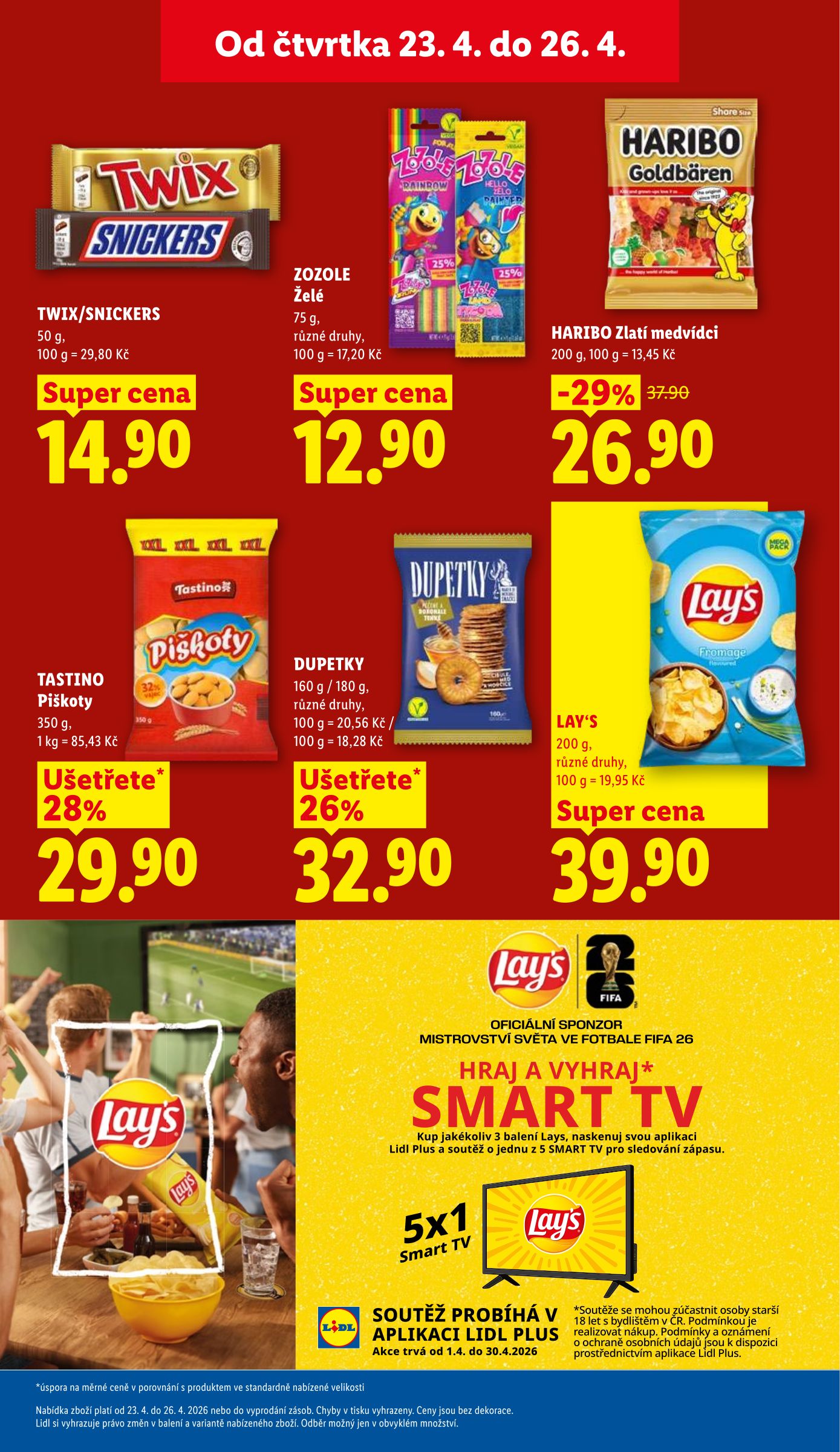 lidl - Aktuální Lidl leták platný od čtvrtka 23.04.2026 do neděle 26.04.2026 - page: 27