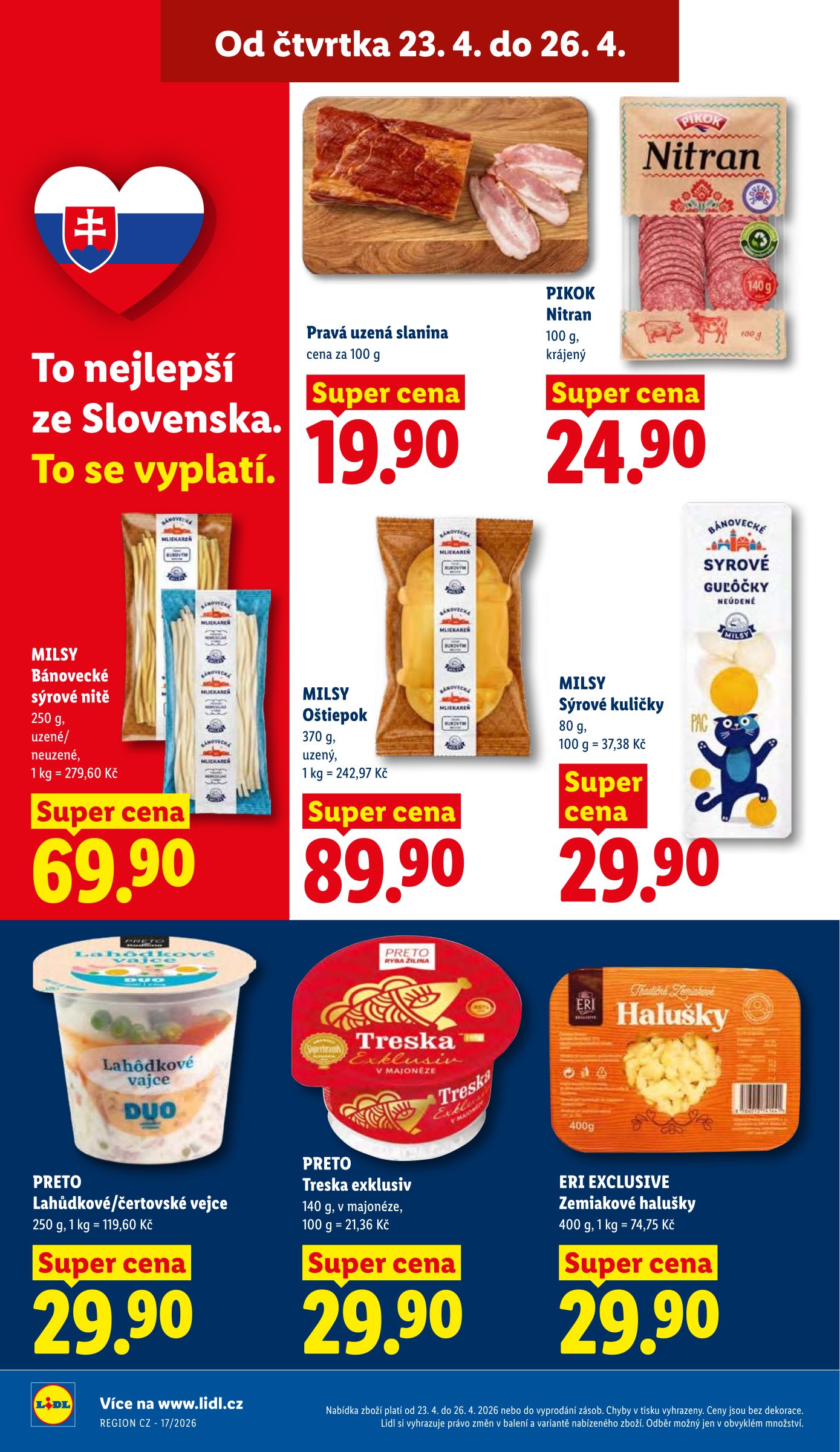 lidl - Aktuální Lidl leták platný od čtvrtka 23.04.2026 do neděle 26.04.2026 - page: 22