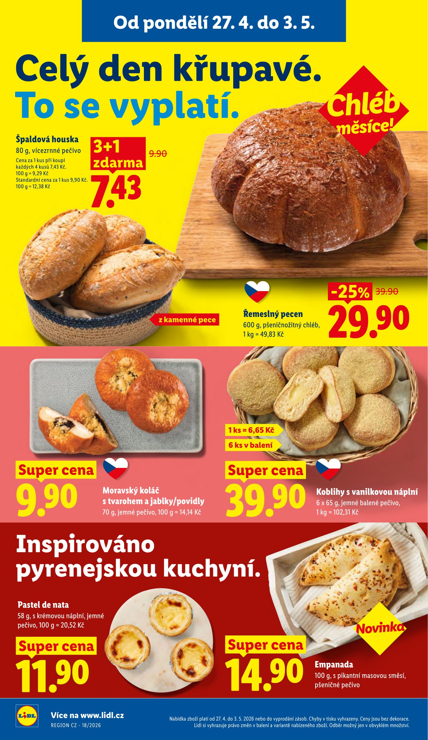 lidl - Lidl leták na příští týden od pondělí 27.04.2026 do čtvrtka 30.04.2026 - page: 12
