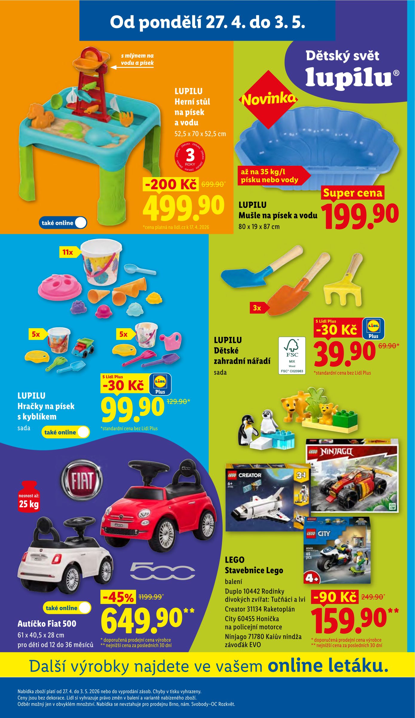 lidl - Lidl leták na příští týden od pondělí 27.04.2026 do čtvrtka 30.04.2026 - page: 43