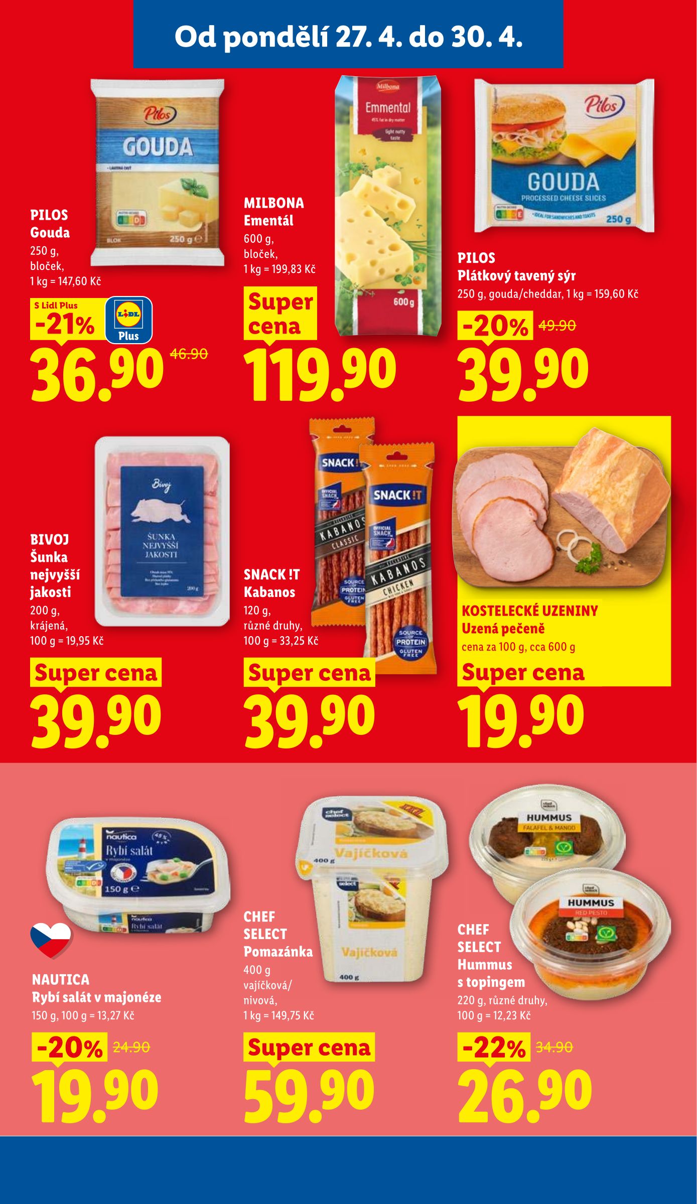 lidl - Lidl leták na příští týden od pondělí 27.04.2026 do čtvrtka 30.04.2026 - page: 23