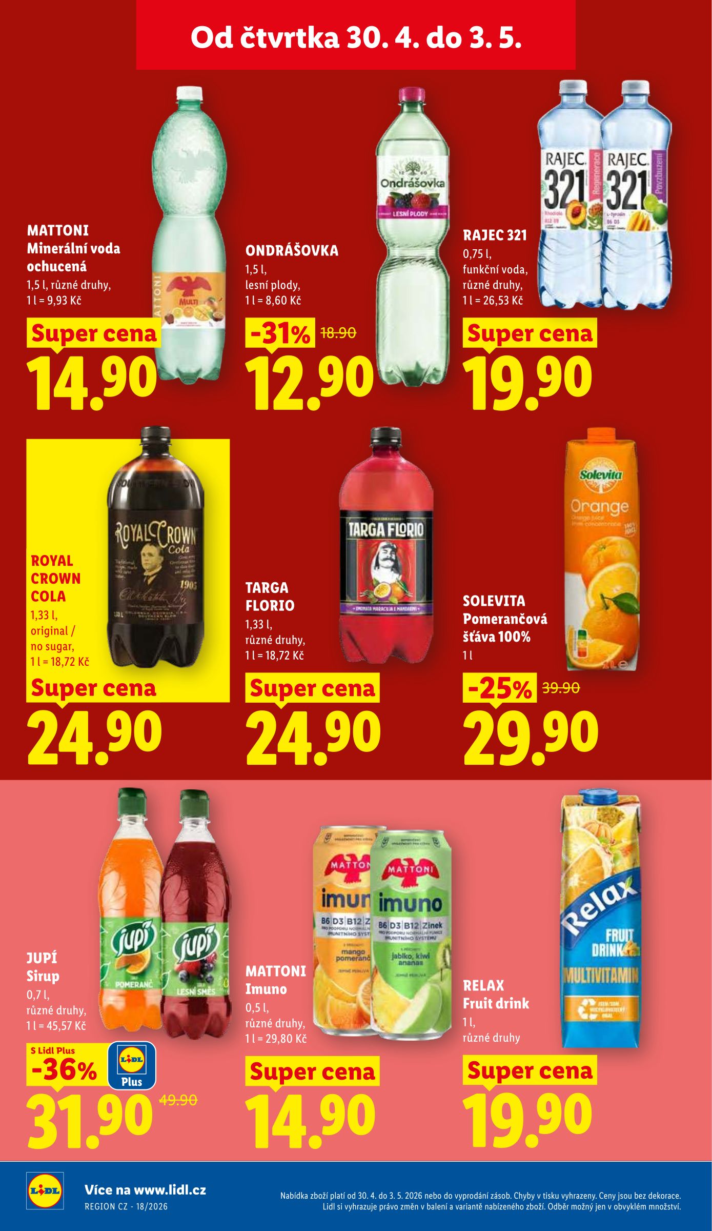lidl - Lidl leták na příští týden od čtvrtka 30.04.2026 do neděle 03.05.2026 - page: 24