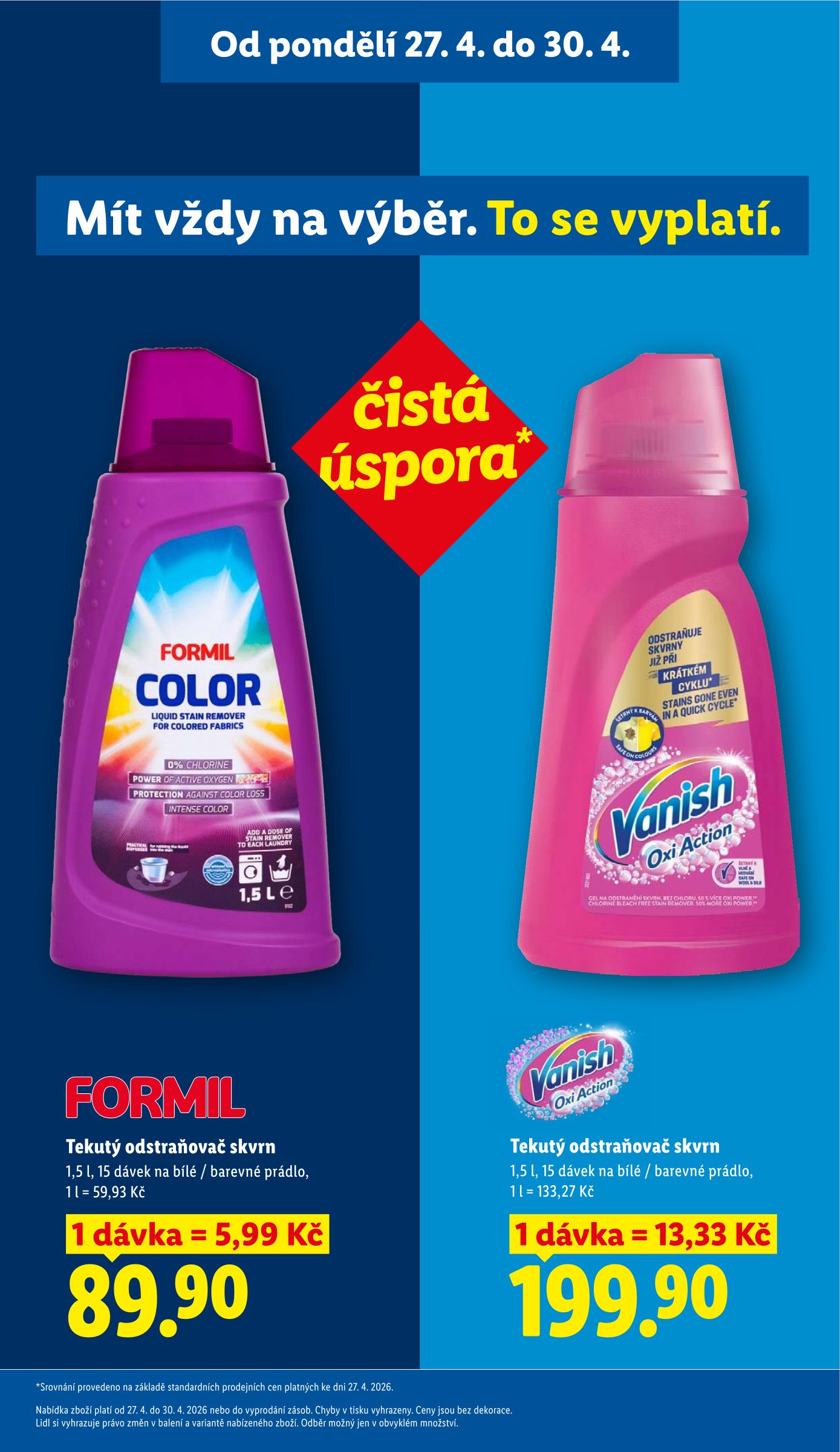 lidl - Lidl leták na příští týden od čtvrtka 30.04.2026 do neděle 03.05.2026 - page: 27