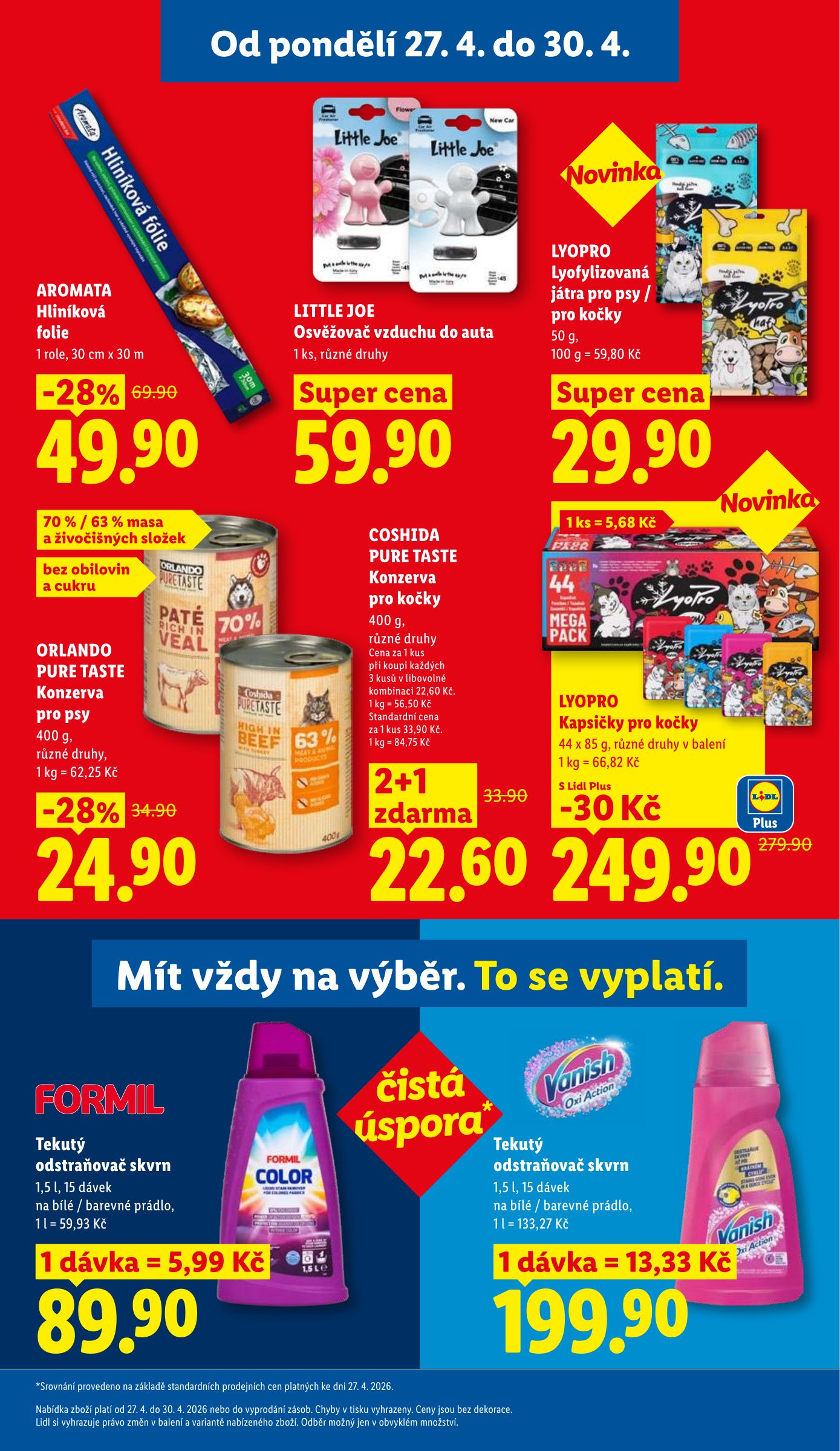 lidl - Aktuální Lidl leták platný od pondělí 27.04.2026 do čtvrtka 30.04.2026 - page: 31