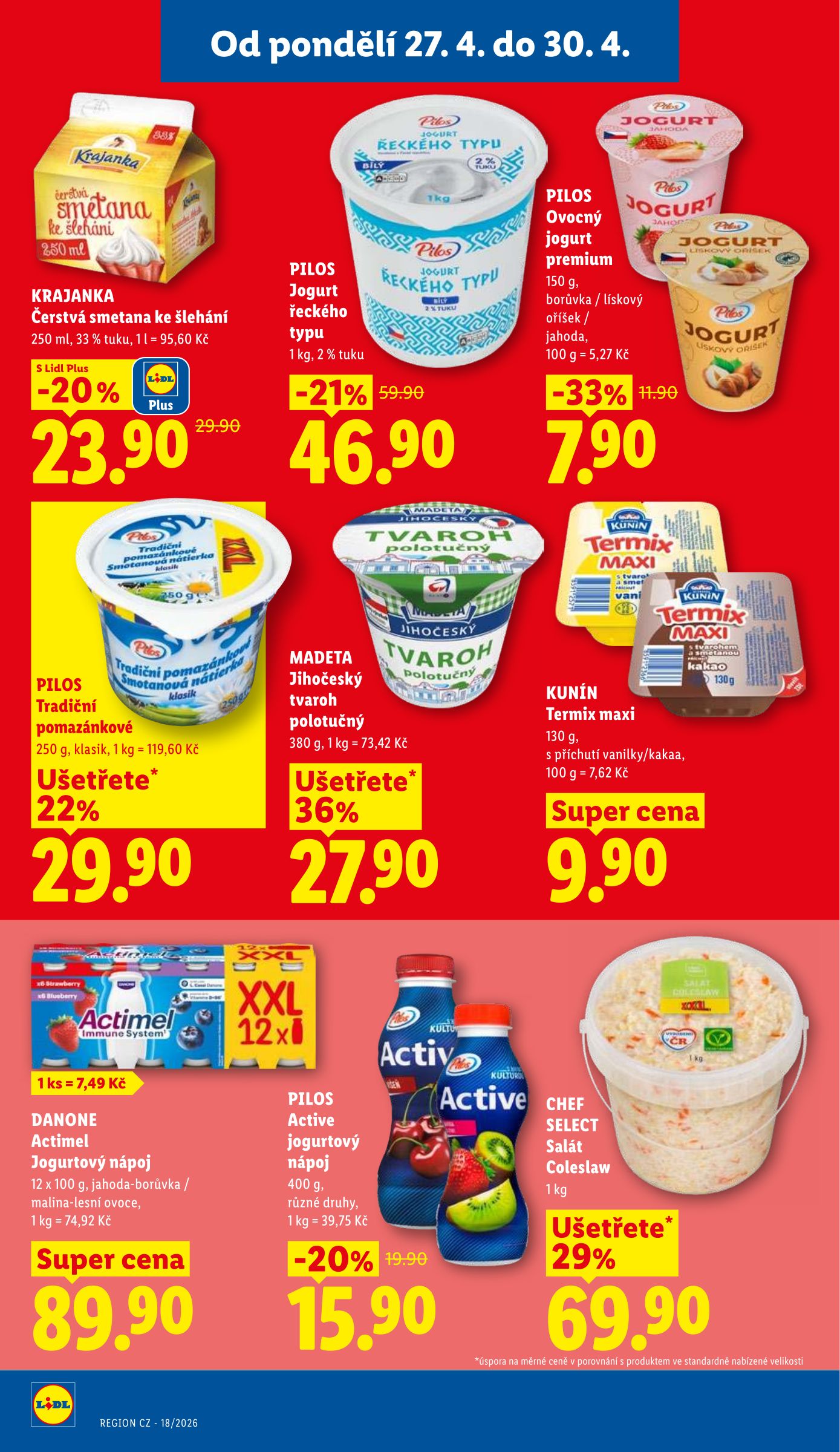lidl - Aktuální Lidl leták platný od pondělí 27.04.2026 do čtvrtka 30.04.2026 - page: 24