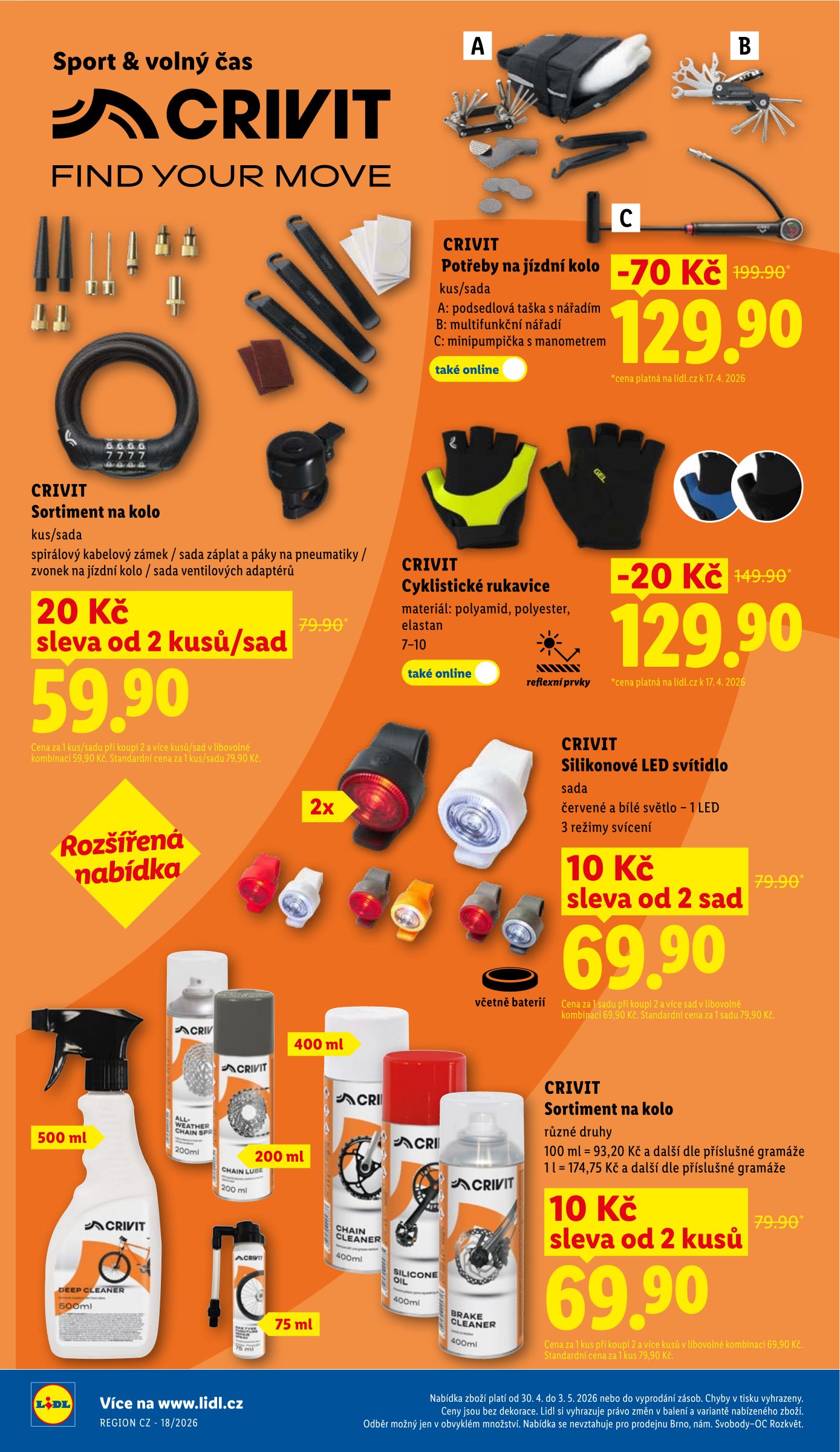 lidl - Aktuální Lidl leták platný od čtvrtka 30.04.2026 do neděle 03.05.2026 - page: 30